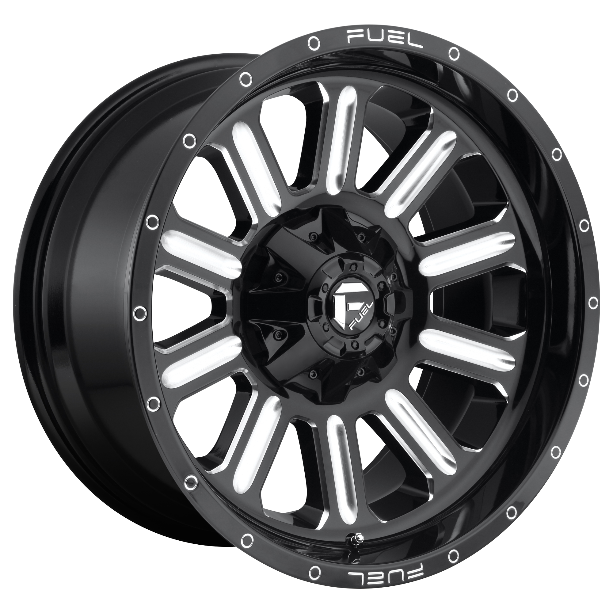 Fuel 15"x8" Non-Chrome Gloss Black Milled Custom Wheel ARSWCWD62015800437