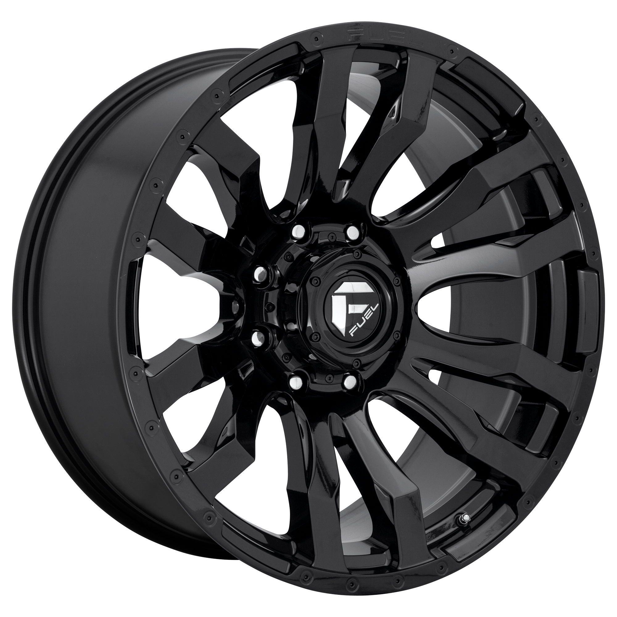 Fuel 16"x8" Non-Chrome Gloss Black Custom Wheel ARSWCWD67516808445