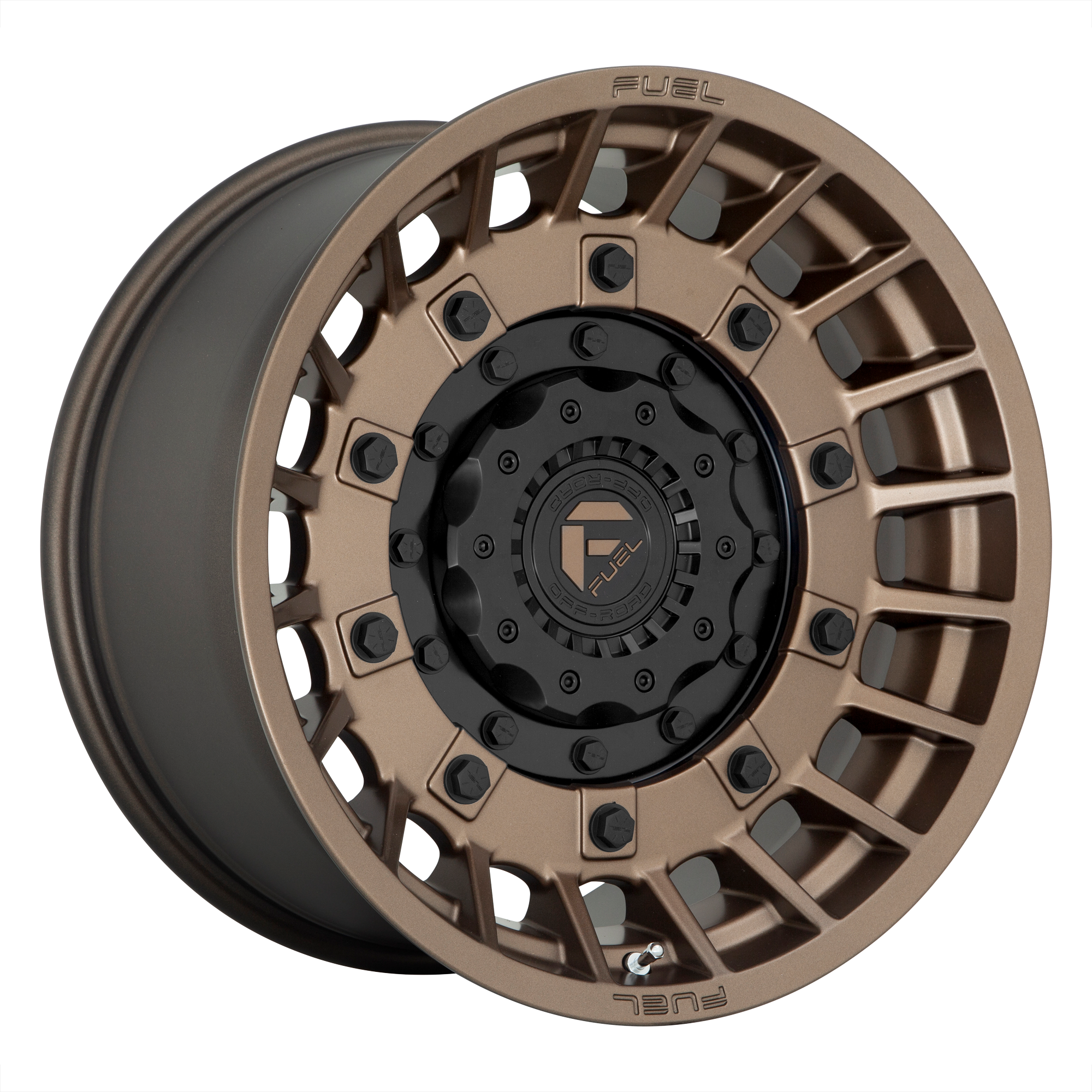 Fuel 17"x9" Non-Chrome Matte Bronze and Black Custom Wheel ARSWCWD72517902645