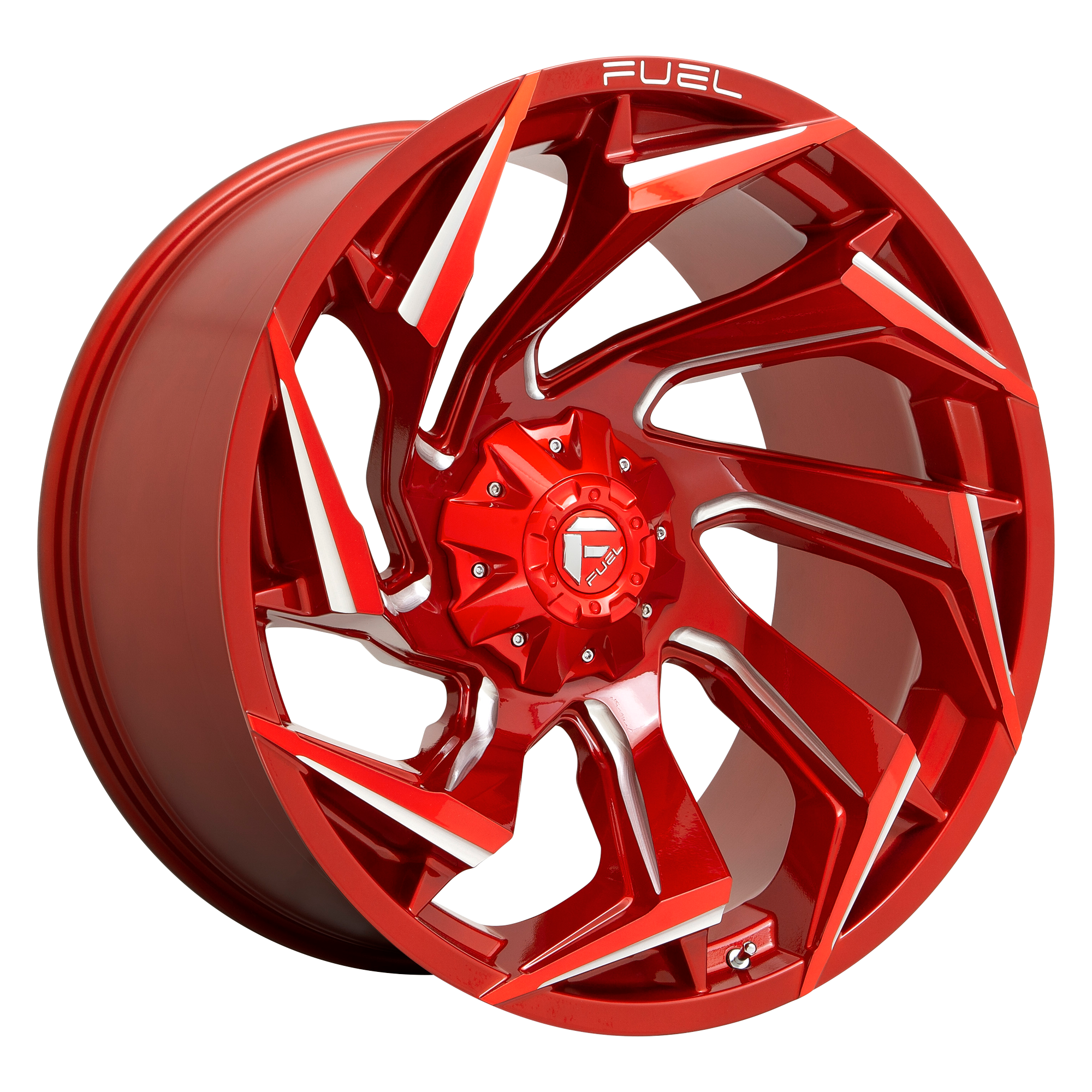 Fuel 15"x8" Non-Chrome Candy Red Milled Custom Wheel ARSWCWD75415800437