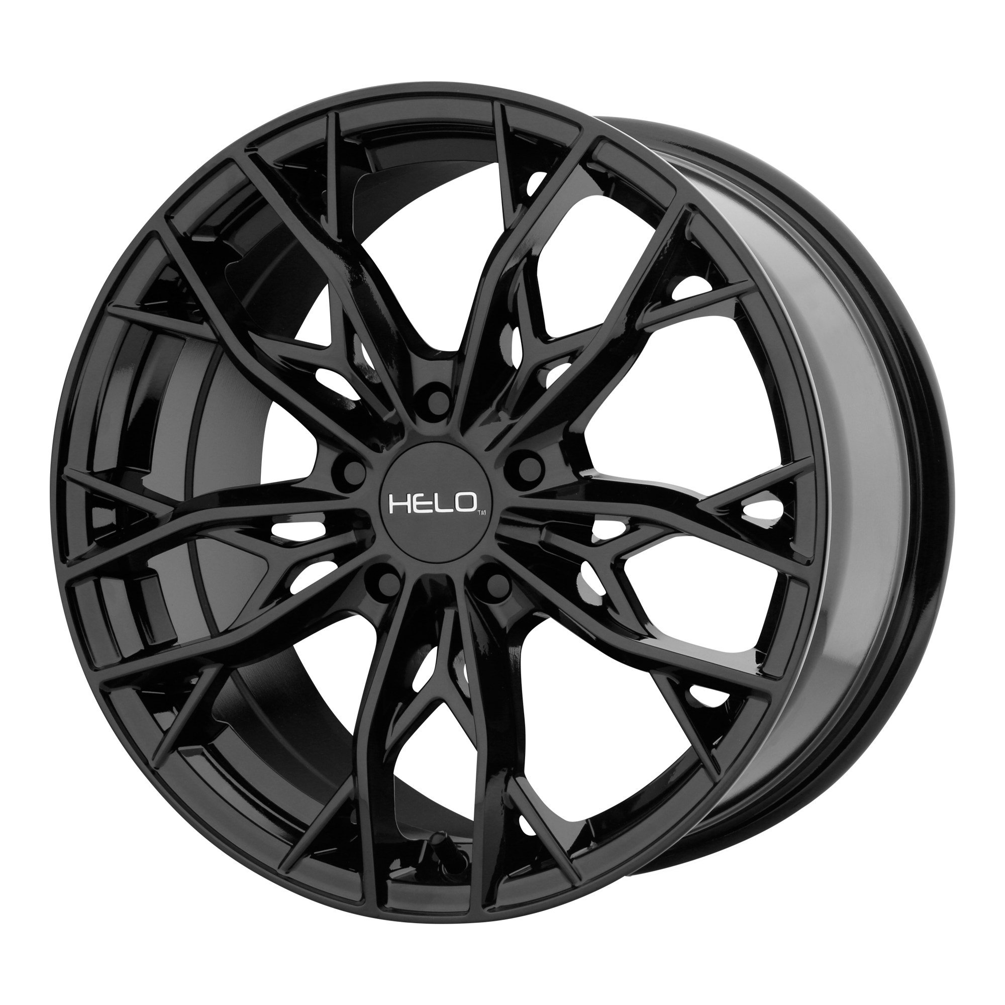 Helo 16"x7" Non-Chrome Gloss Black Custom Wheel ARSWCWHE90767012338