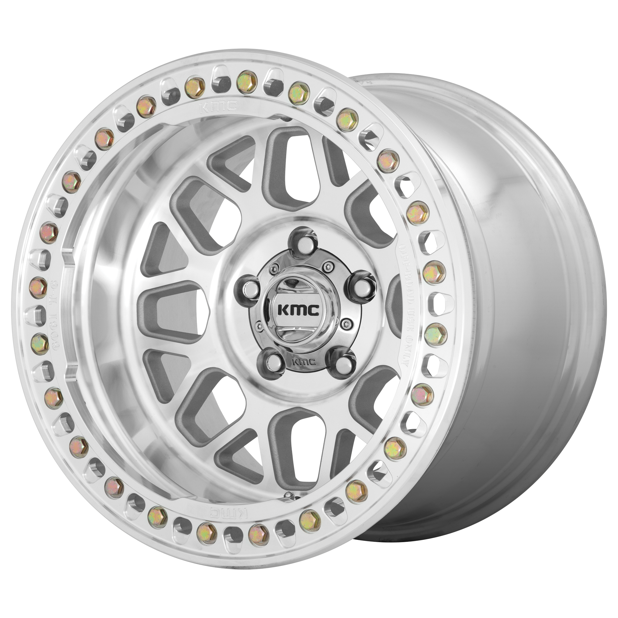 KMC 20"x10" Non-Chrome Machined Custom Wheel ARSWCWKM23521050548N