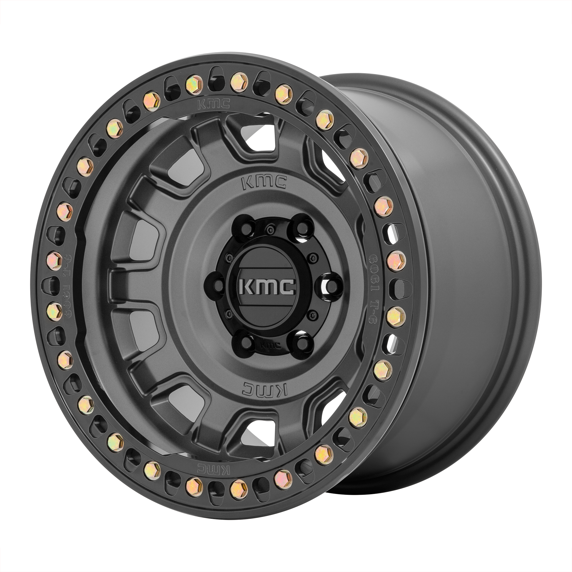 KMC 17"x9" Non-Chrome Anthracite Custom Wheel ARSWCWKM23679050438N