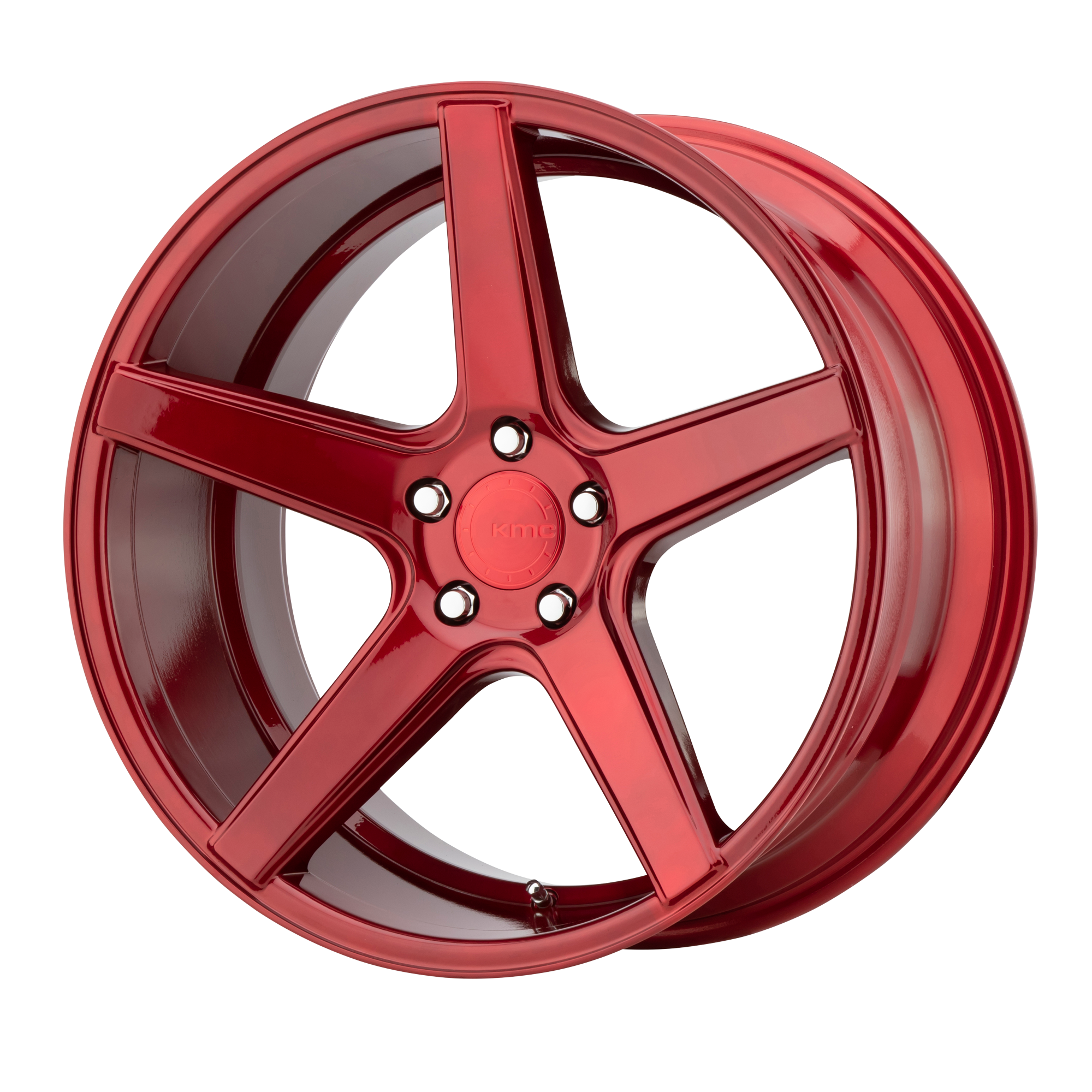 KMC 20"x10.5" Non-Chrome Candy Red Custom Wheel ARSWCWKM68520512945