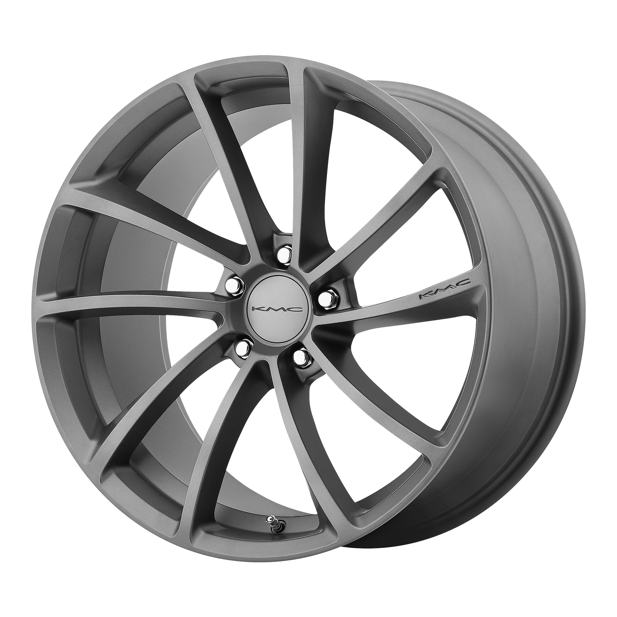 KMC 20"x10" Non-Chrome Gunmetal Custom Wheel ARSWCWKM69121052440