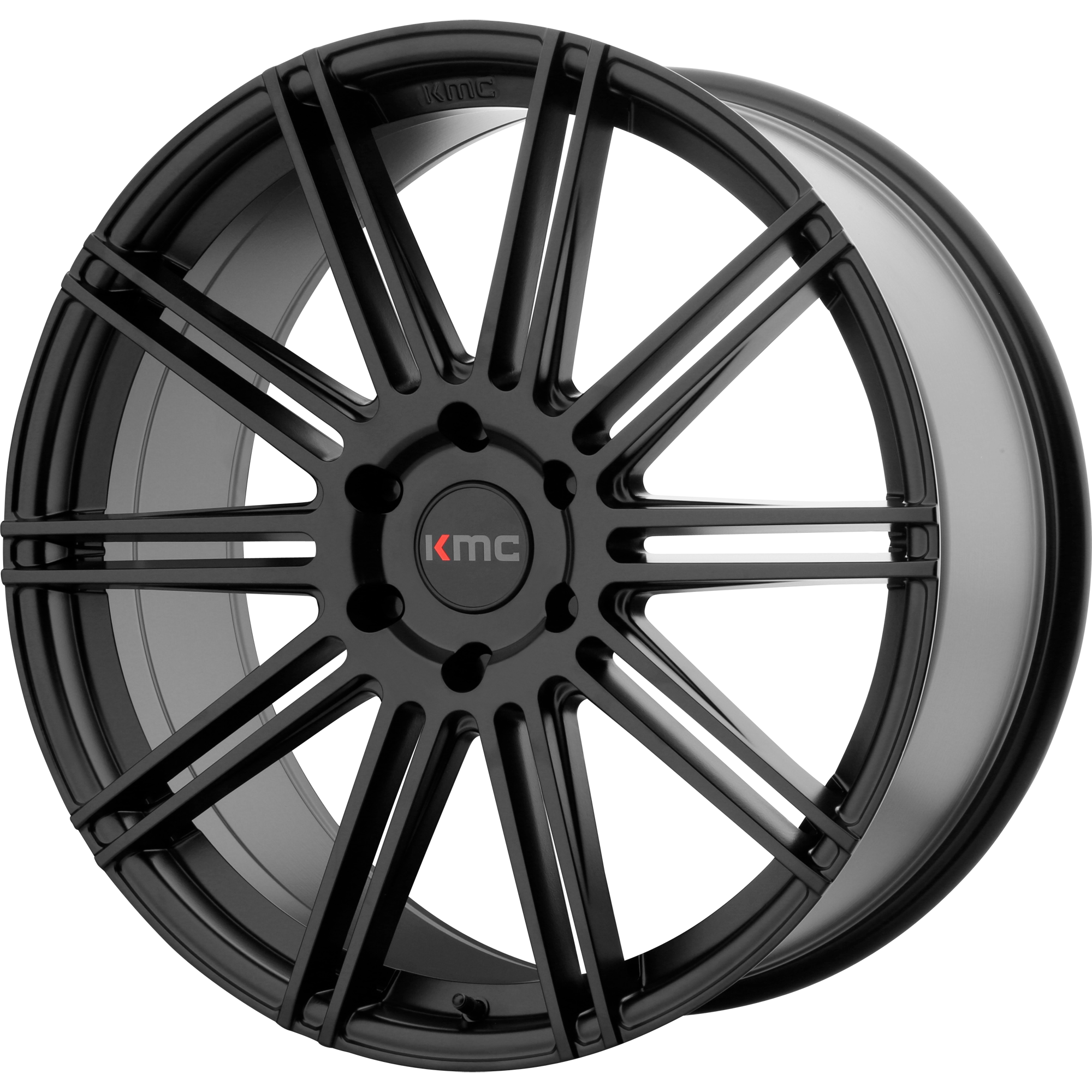 KMC 22"x9.5" Non-Chrome Satin Black Custom Wheel ARSWCWKM70722950730