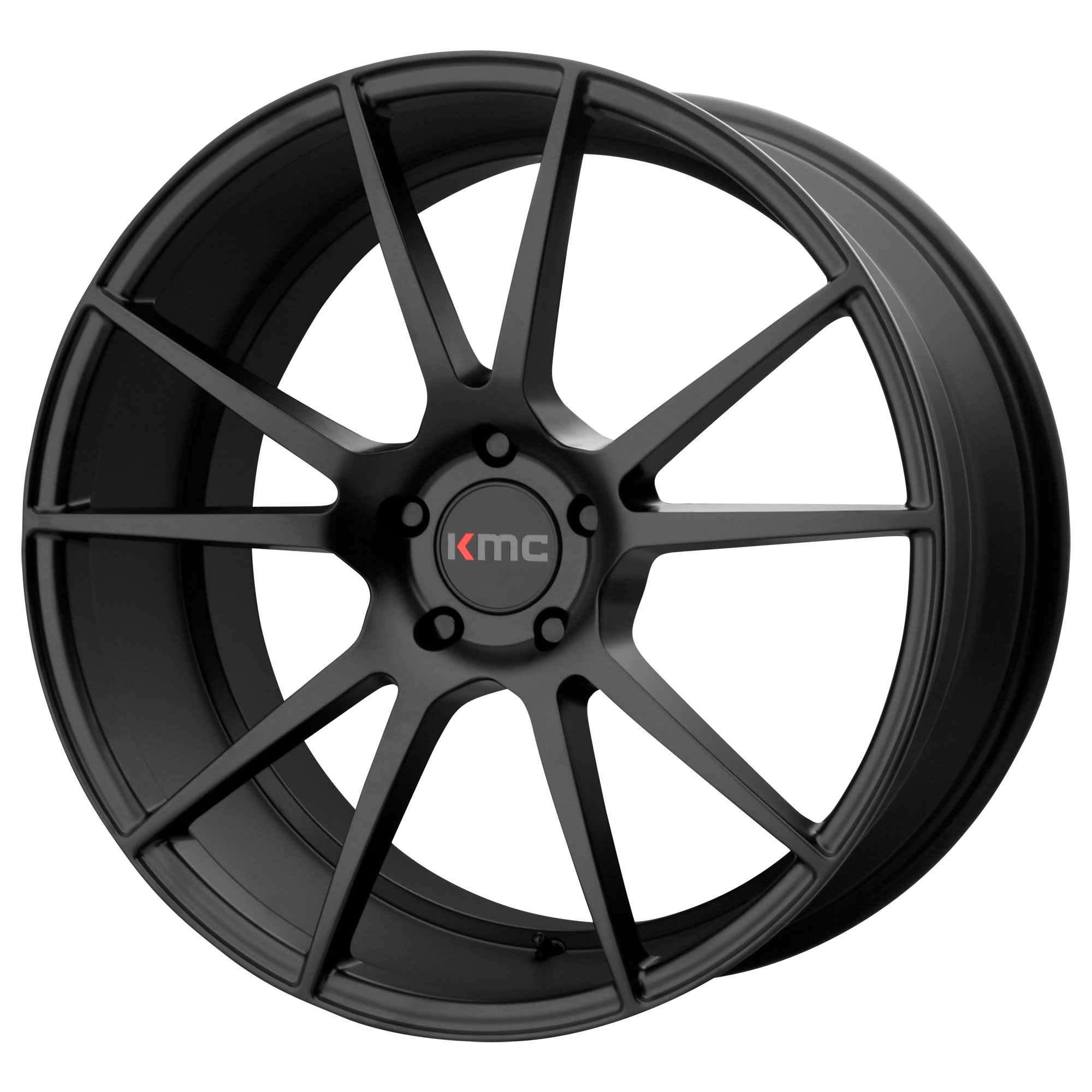 KMC 20"x10" Non-Chrome Satin Black Custom Wheel ARSWCWKM70921012740