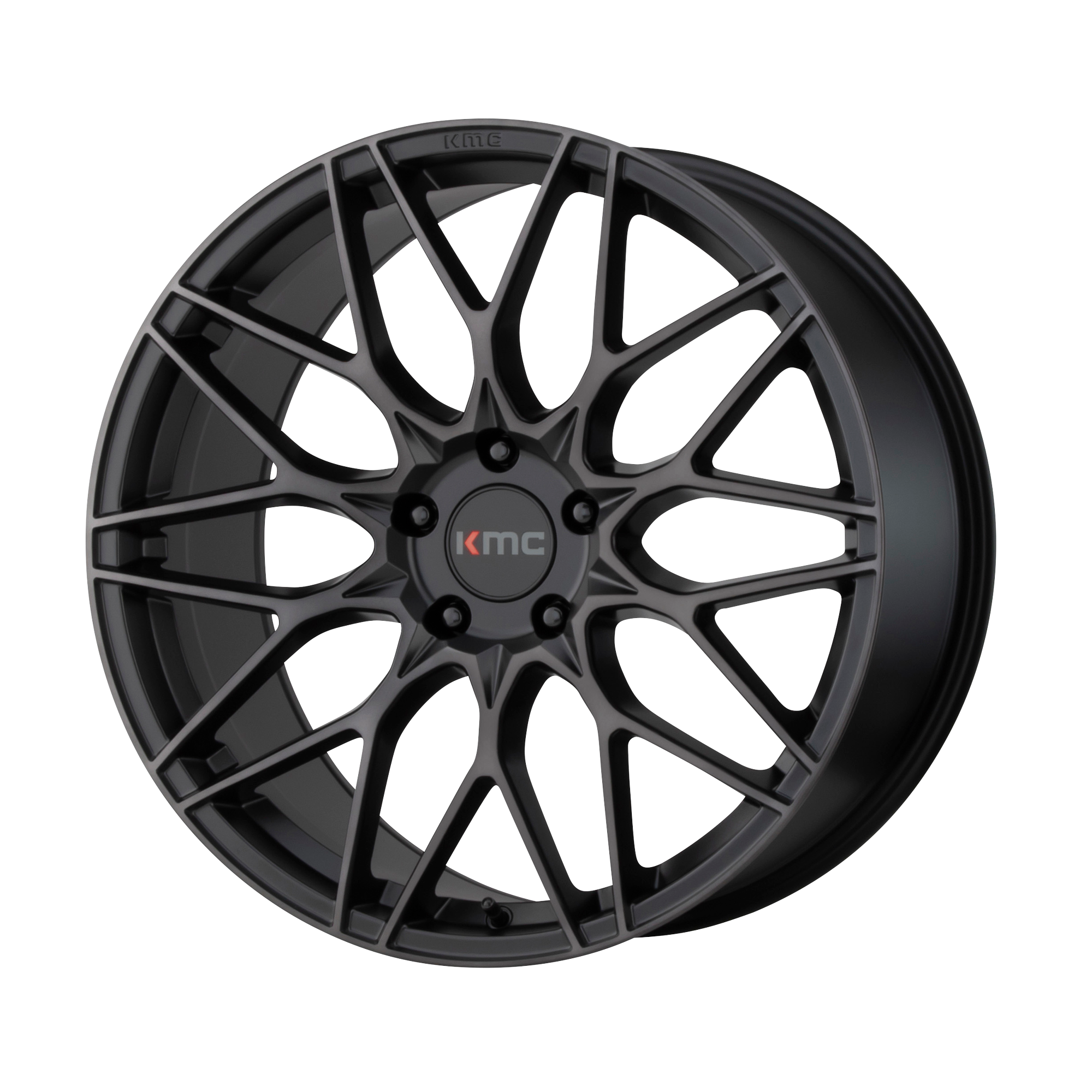 KMC 20"x10" Non-Chrome Phantom Black Custom Wheel ARSWCWKM71321012940