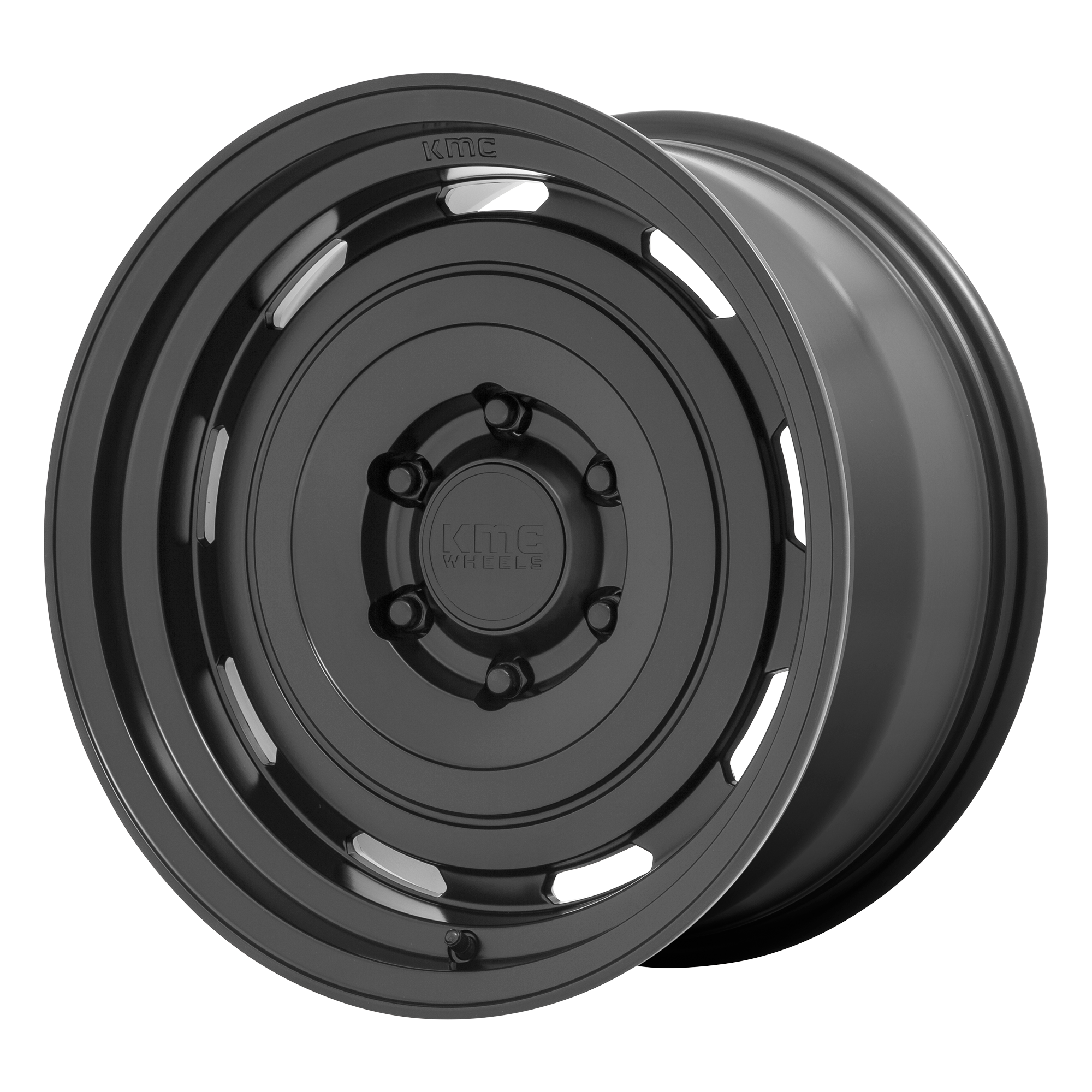 KMC 16"x8" Non-Chrome Satin Black Custom Wheel ARSWCWKM72068068700