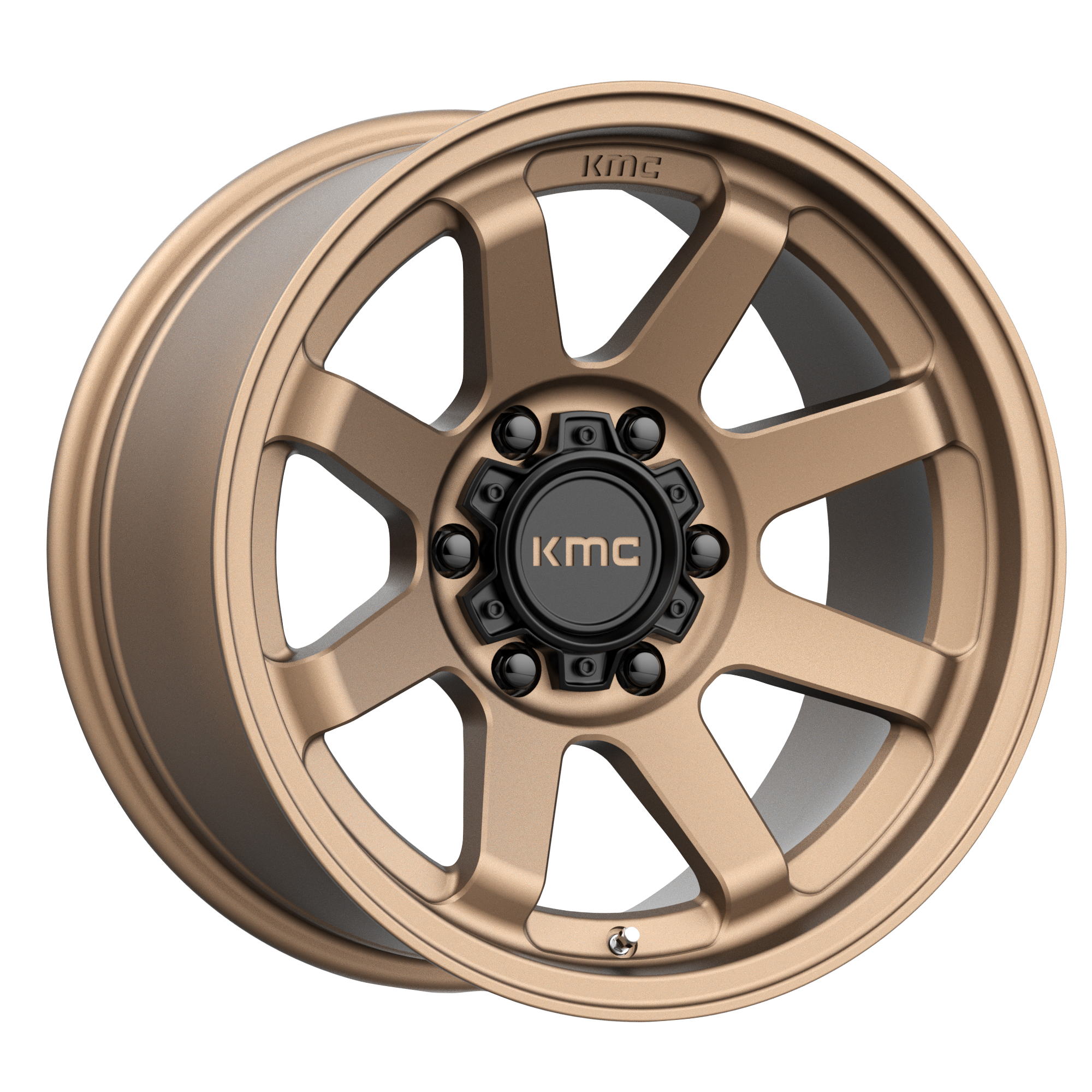 KMC 17"x8.5" Non-Chrome Matte Bronze Custom Wheel ARSWCWKM72378550600US