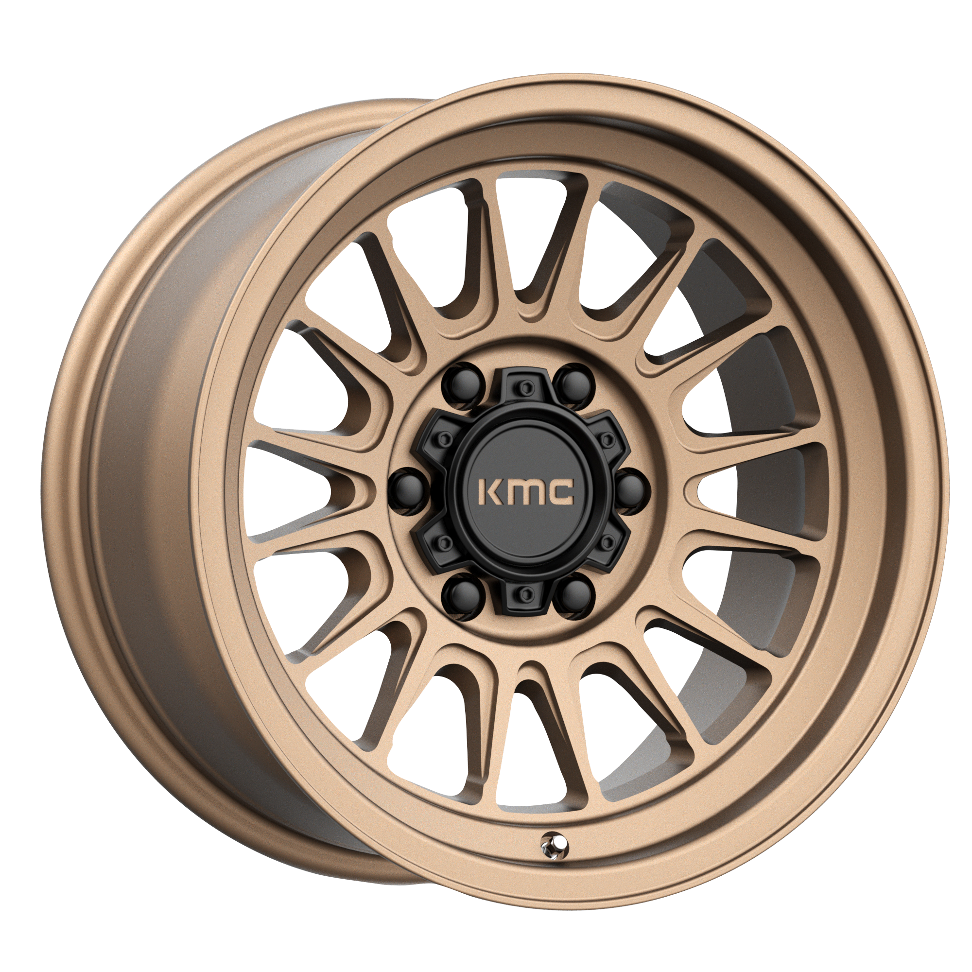 KMC 16"x8" Non-Chrome Matte Bronze Custom Wheel ARSWCWKM72468068600US