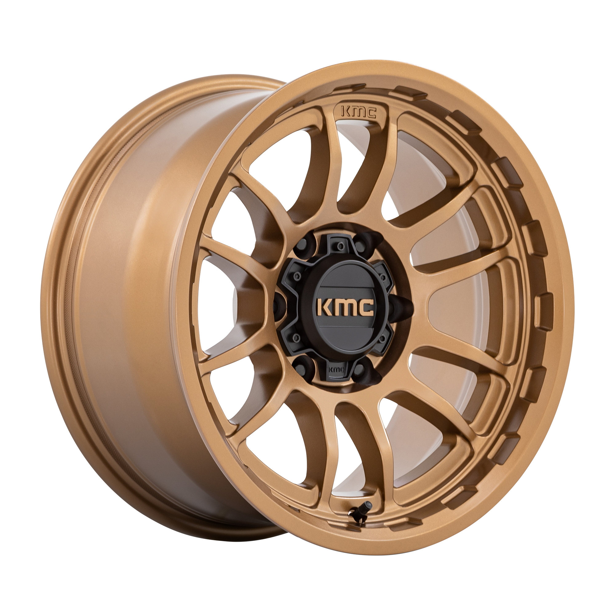 KMC 20"x9" Non-Chrome Matte Bronze Custom Wheel ARSWCWKM727ZX20905000