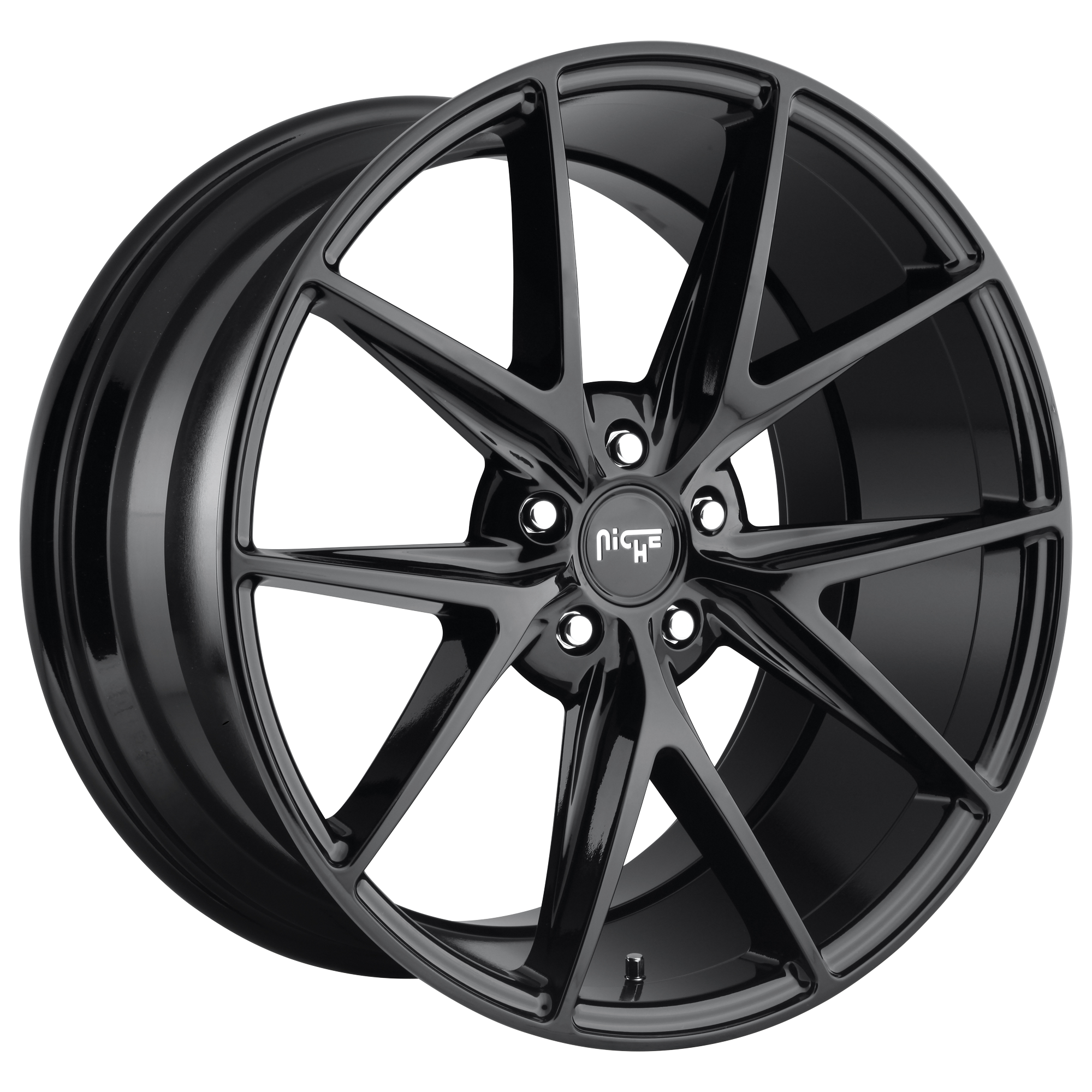 Niche 20"x9" Non-Chrome Gloss Black Custom Wheel ARSWCWM11920902135