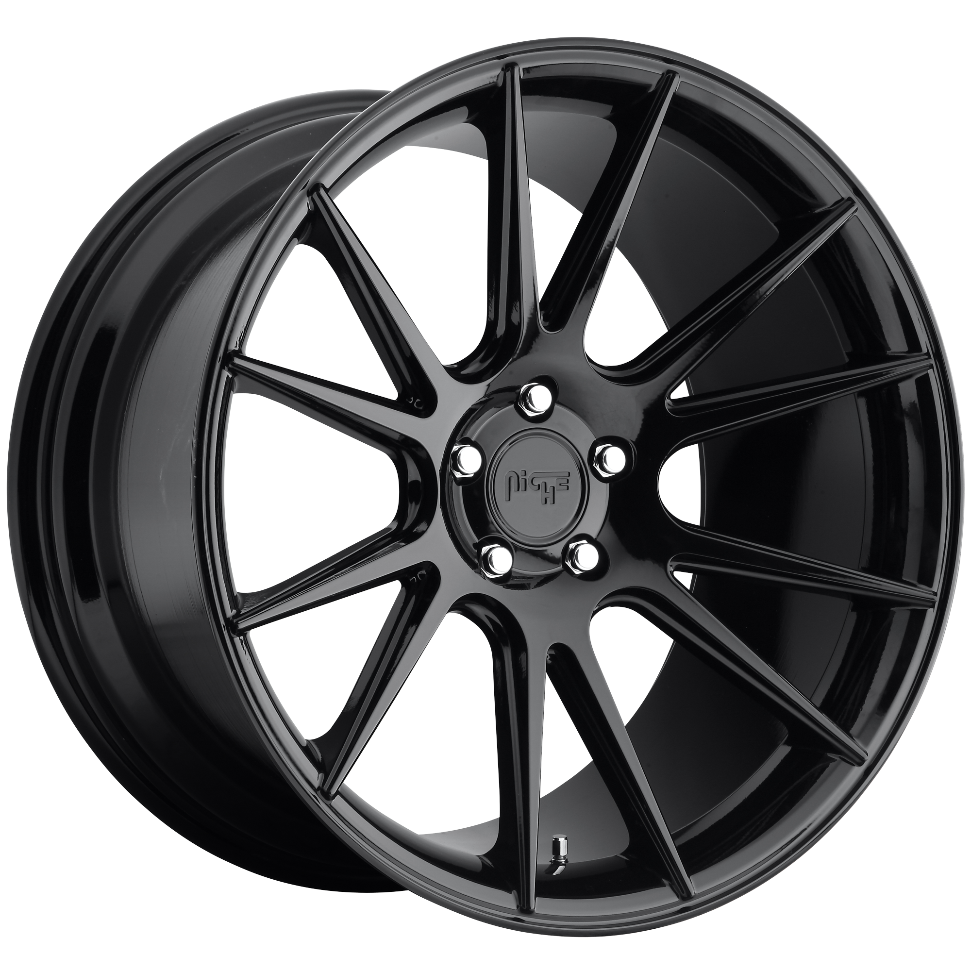 Niche 20"x10" Non-Chrome Gloss Black Custom Wheel ARSWCWM15220002140