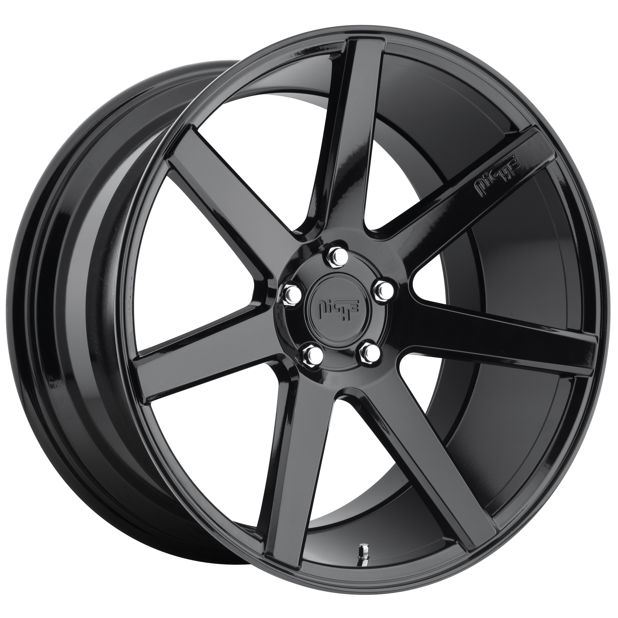 Niche 18"x8" Non-Chrome Gloss Black Custom Wheel ARSWCWM16818806540