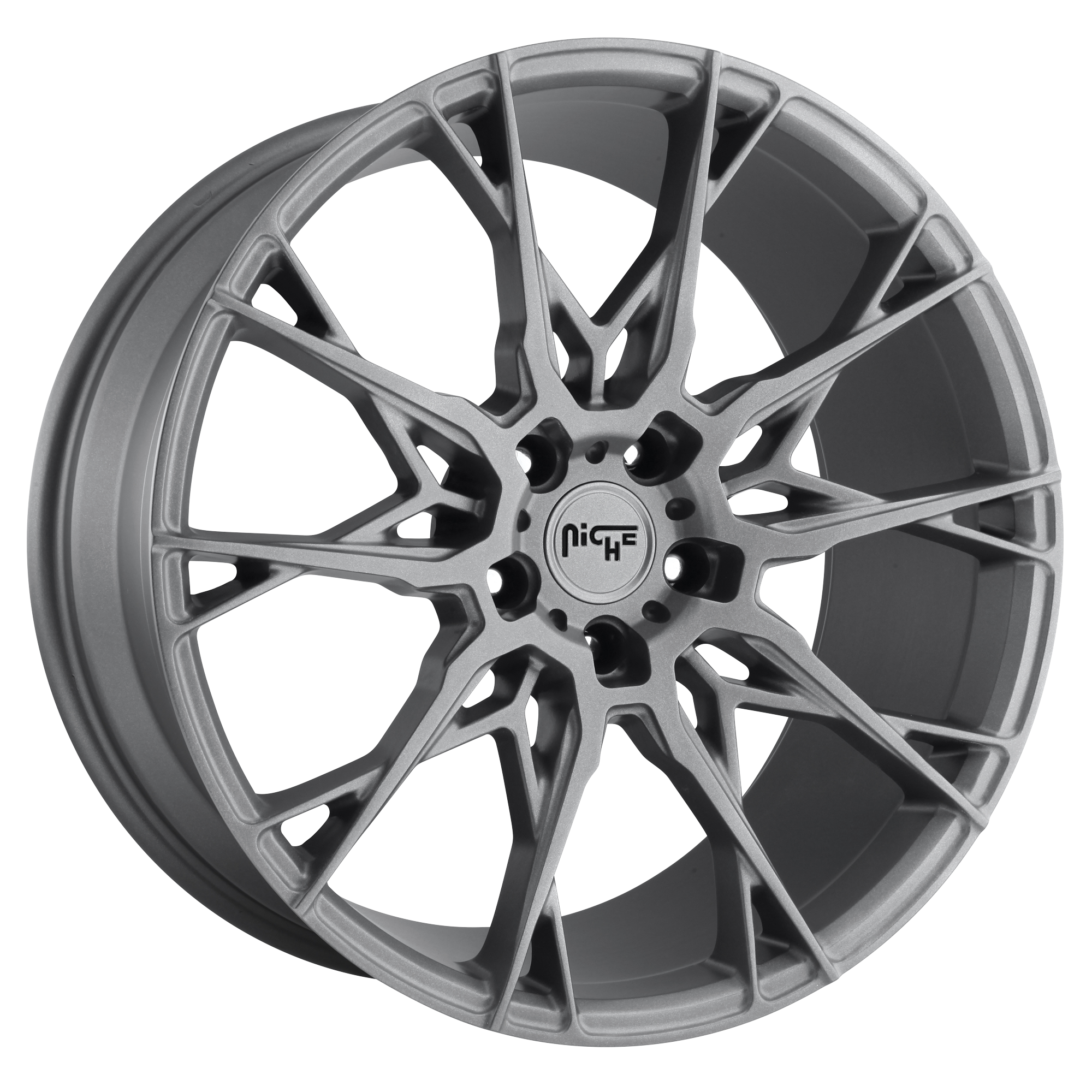 Niche 18"x8.5" Non-Chrome Matte Anthracite Custom Wheel ARSWCWM18218854335