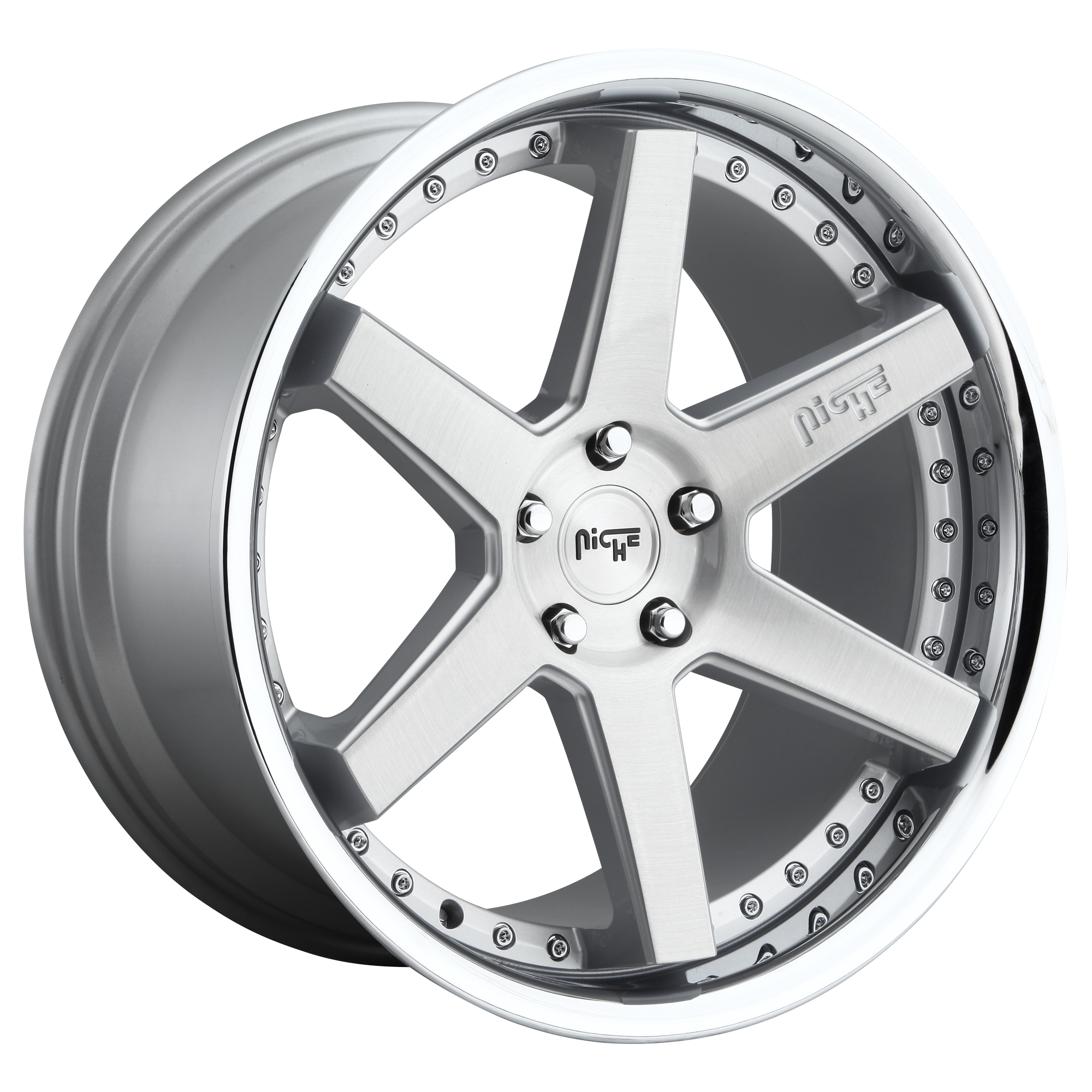 Niche 20"x9" Non-Chrome Gloss Silver Custom Wheel ARSWCWM19320902135