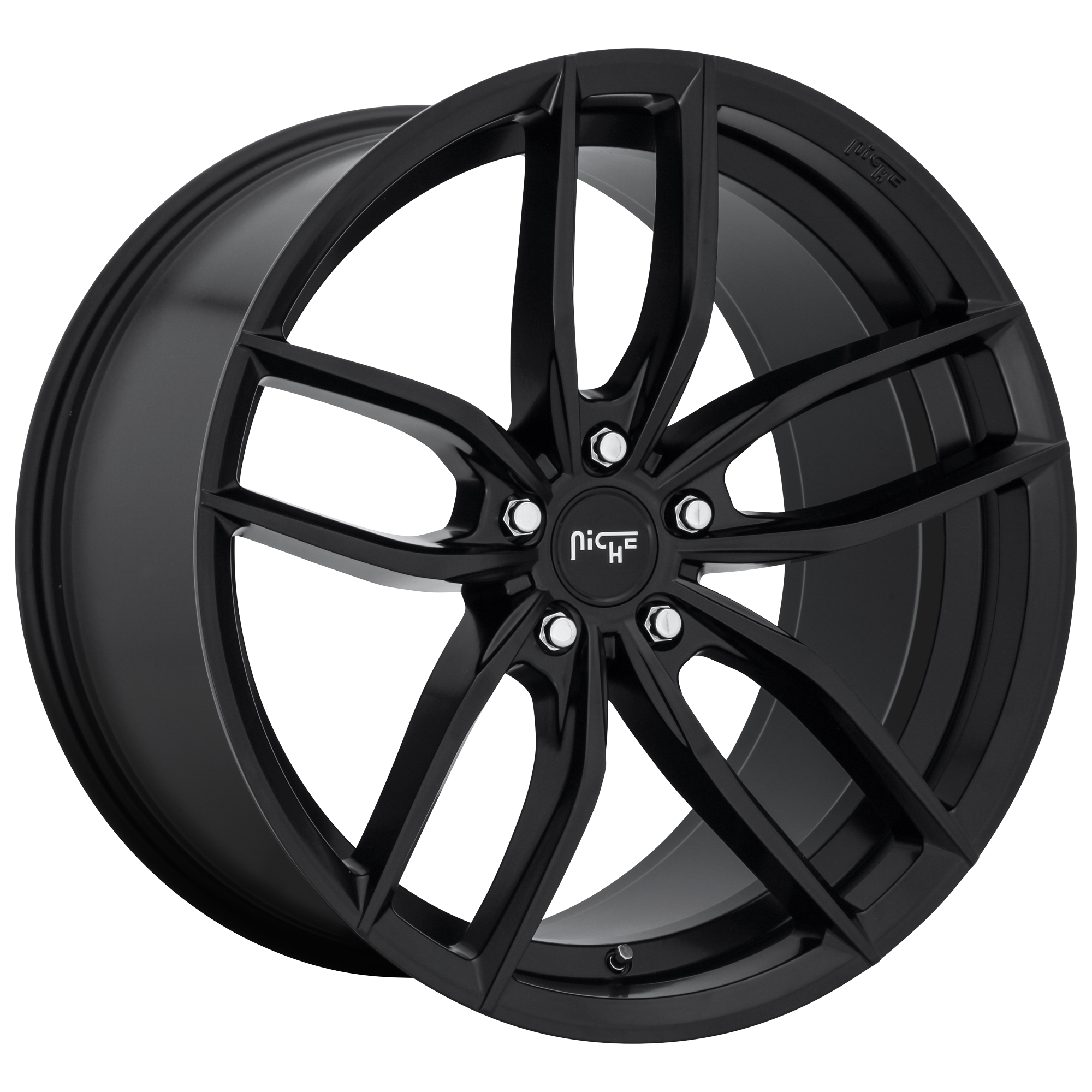 Niche 17"x8" Non-Chrome Matte Black Custom Wheel ARSWCWM20317802140