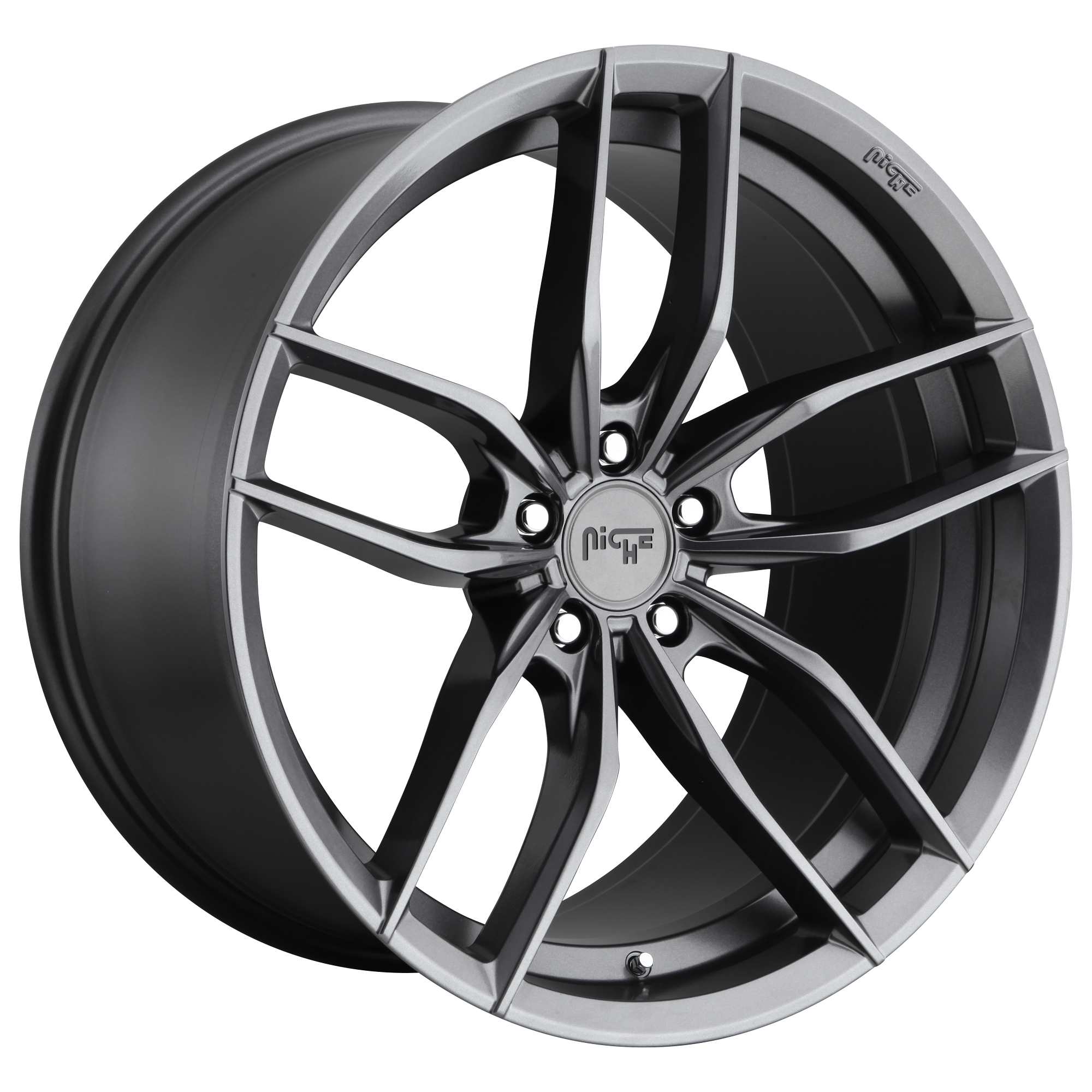 Niche 17"x8" Non-Chrome Matte Anthracite Custom Wheel ARSWCWM20417802140