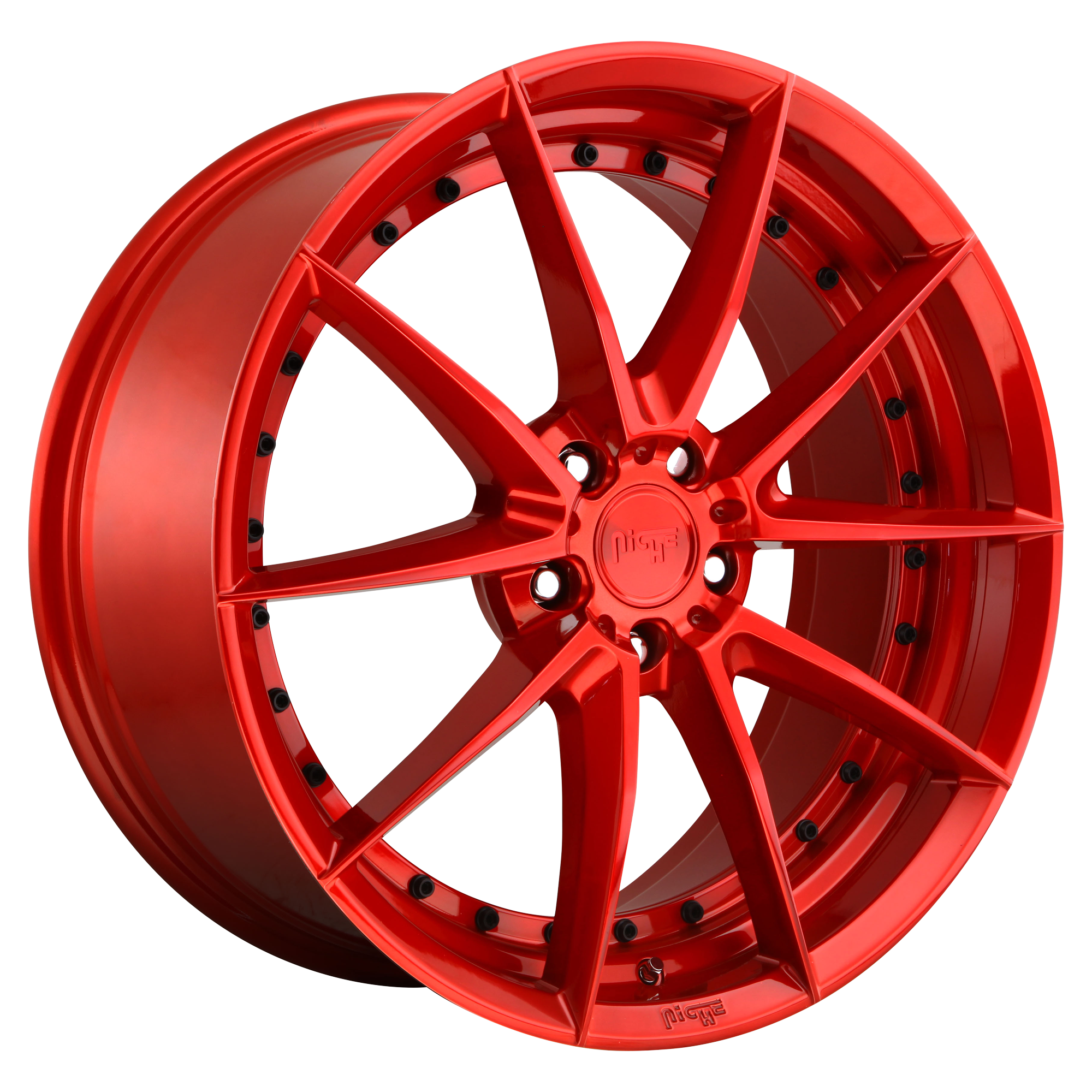 Niche 19"x8.5" Non-Chrome Candy Red Custom Wheel ARSWCWM2131985F842