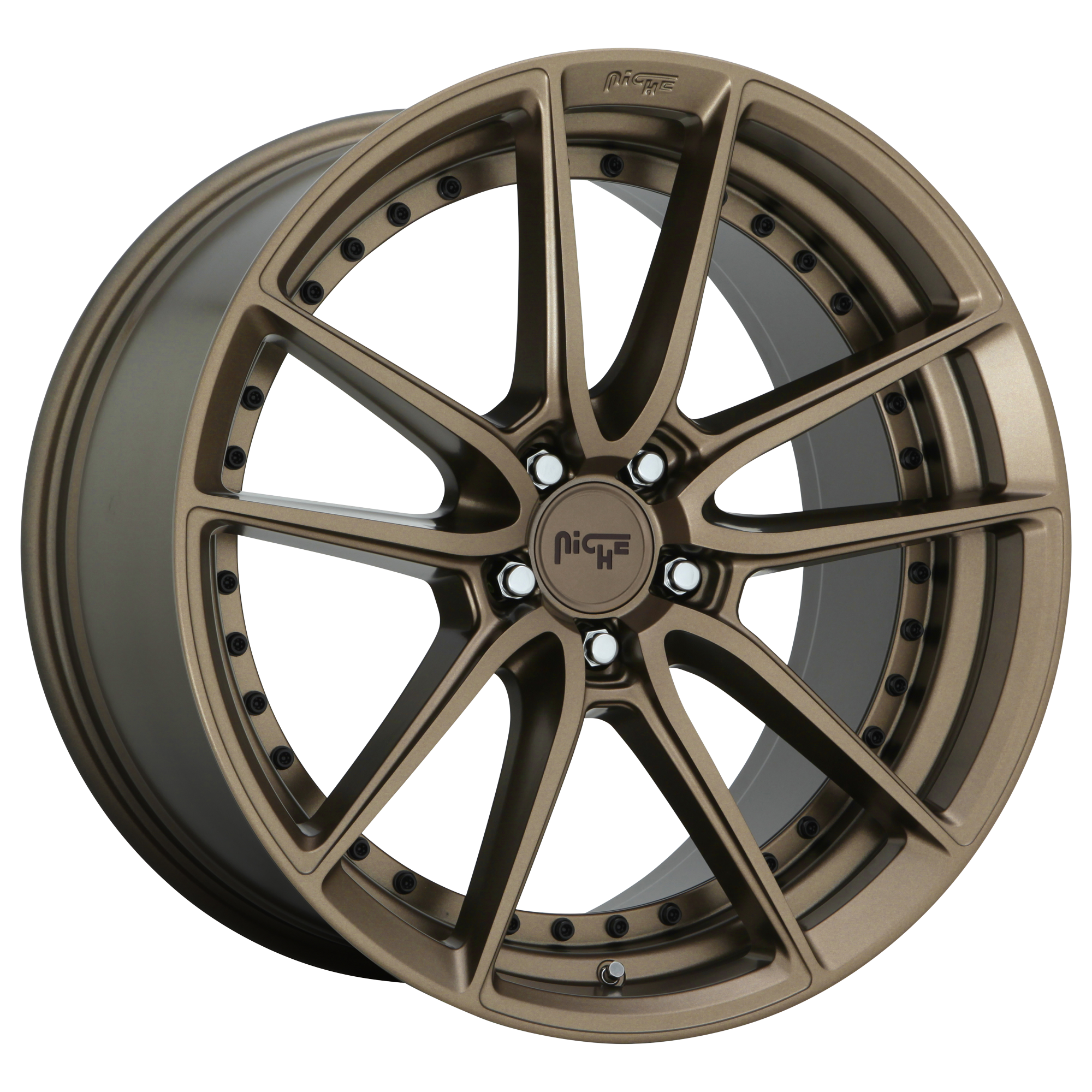 Niche 17"x8" Non-Chrome Matte Bronze Custom Wheel ARSWCWM22217804340