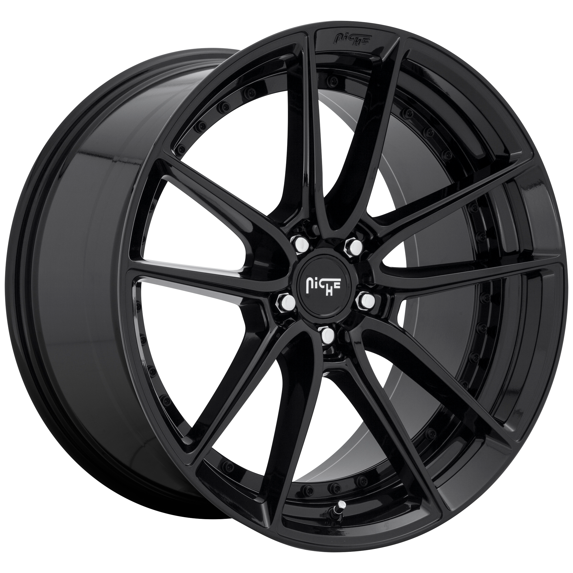 Niche 19"x9.5" Non-Chrome Gloss Black Custom Wheel ARSWCWM22319954348