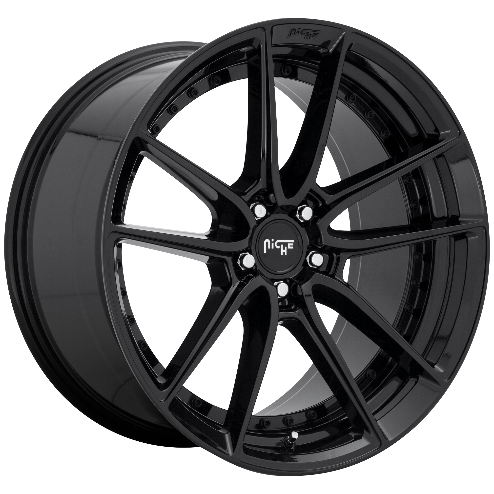 Niche 18"x9.5" Non-Chrome Gloss Black Custom Wheel ARSWCWM22318956535