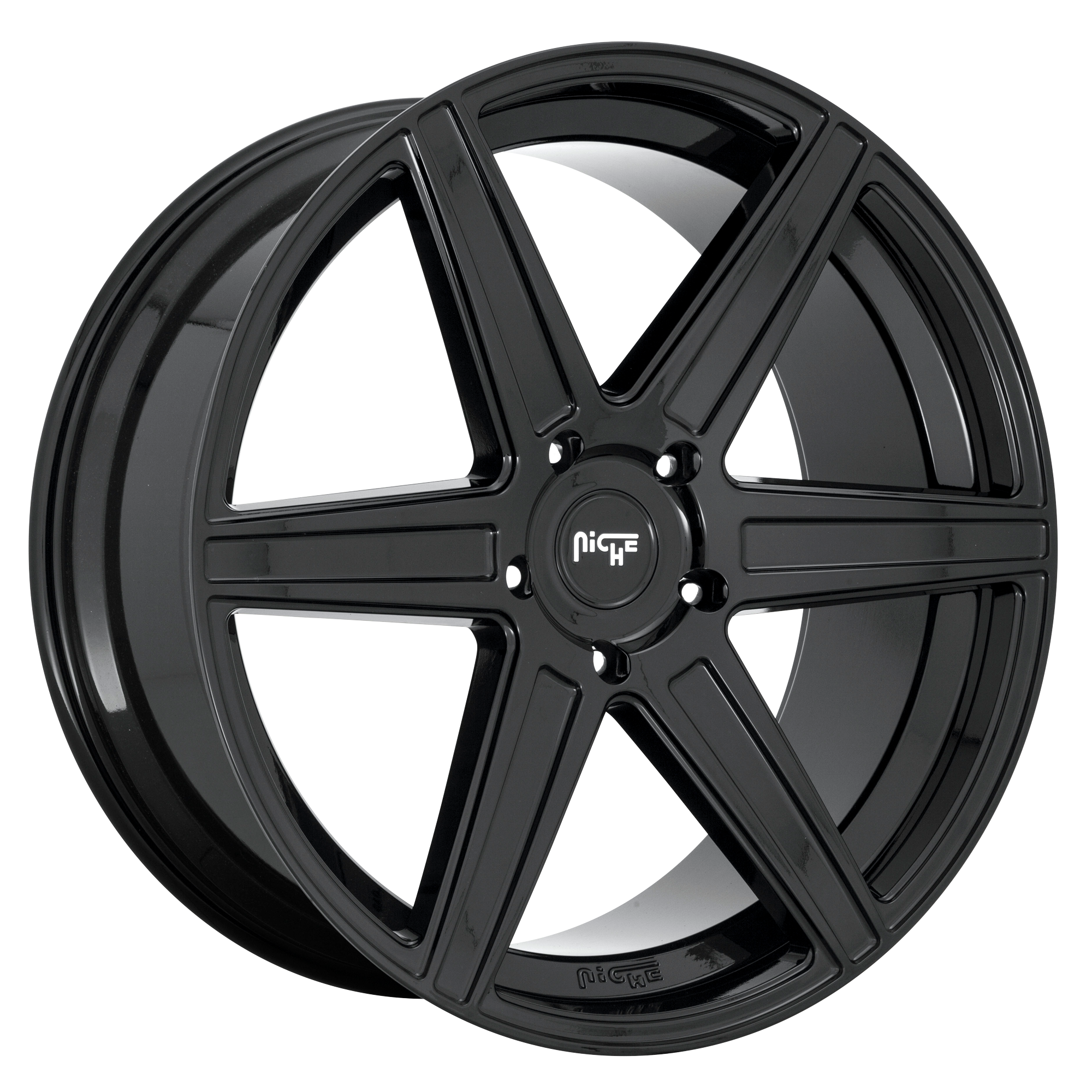 Niche 22"x9.5" Non-Chrome Gloss Black Custom Wheel ARSWCWM23722955630