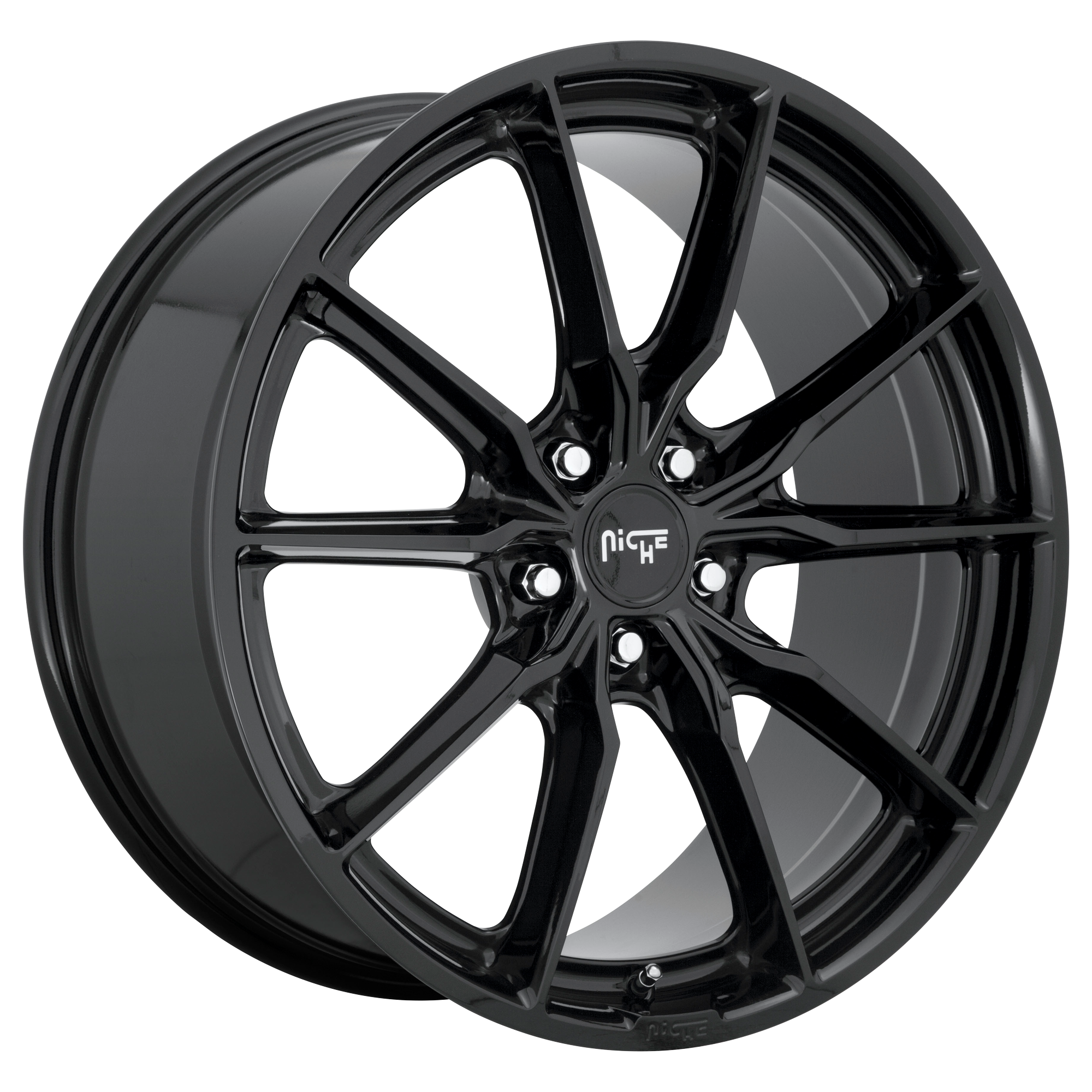 Niche 18"x8" Non-Chrome Gloss Black Custom Wheel ARSWCWM24018802130