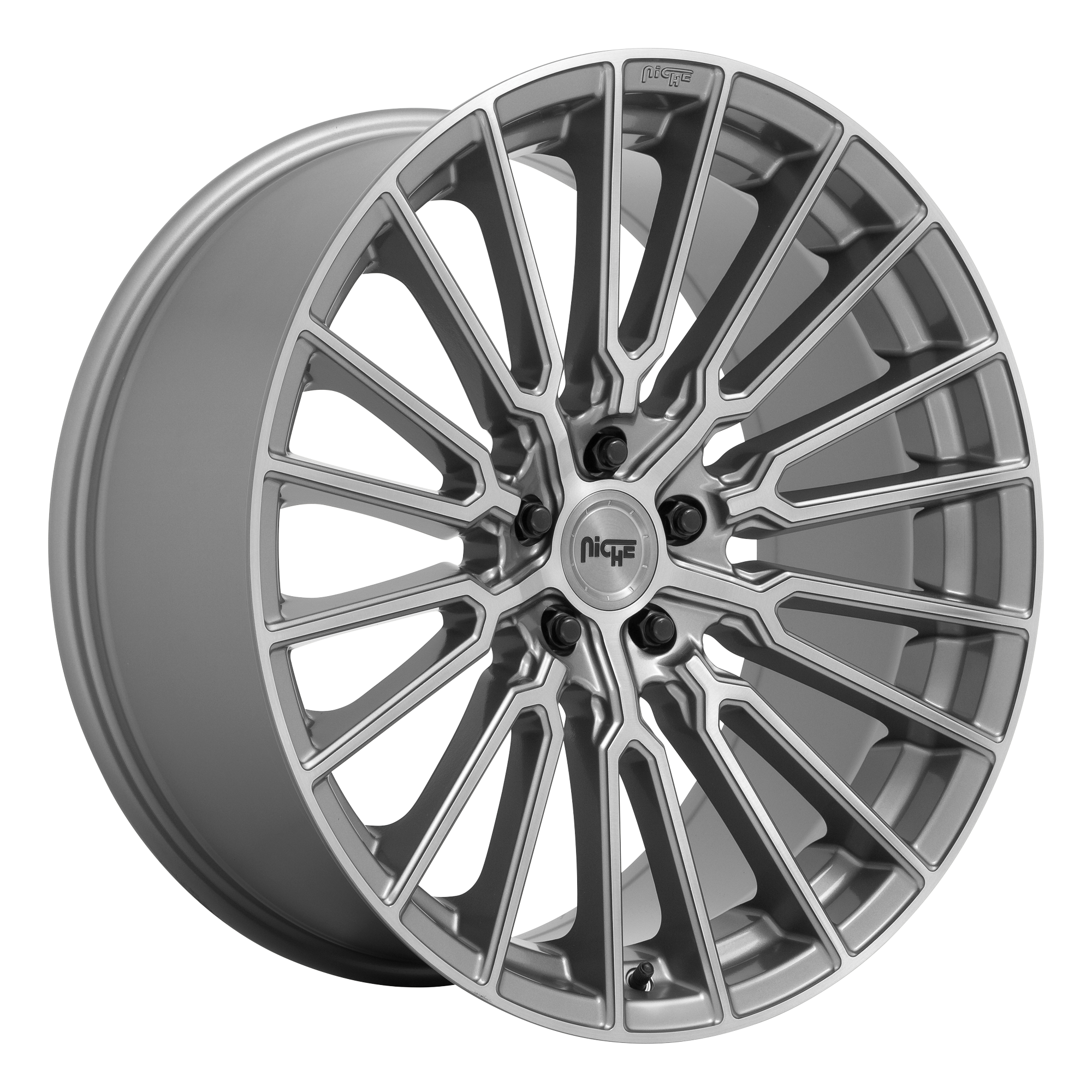 Niche 19"x8.5" Non-Chrome Platinum Custom Wheel ARSWCWM25119856535