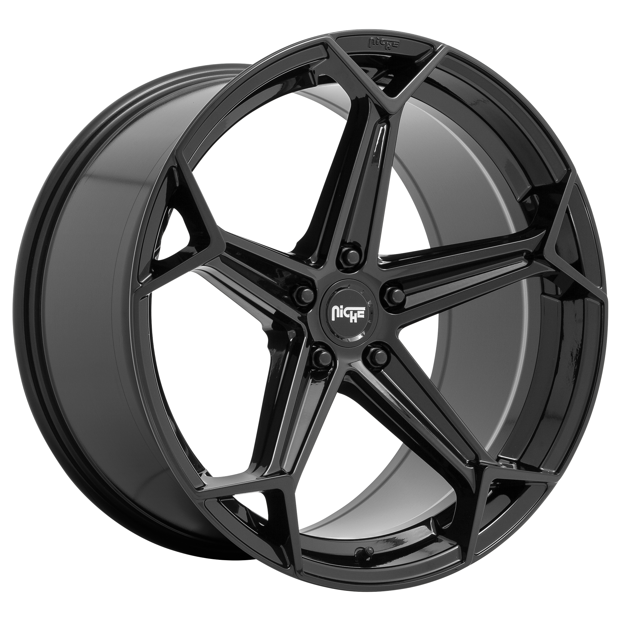 Niche 20"x10.5" Non-Chrome Gloss Black Custom Wheel ARSWCWM25820052135