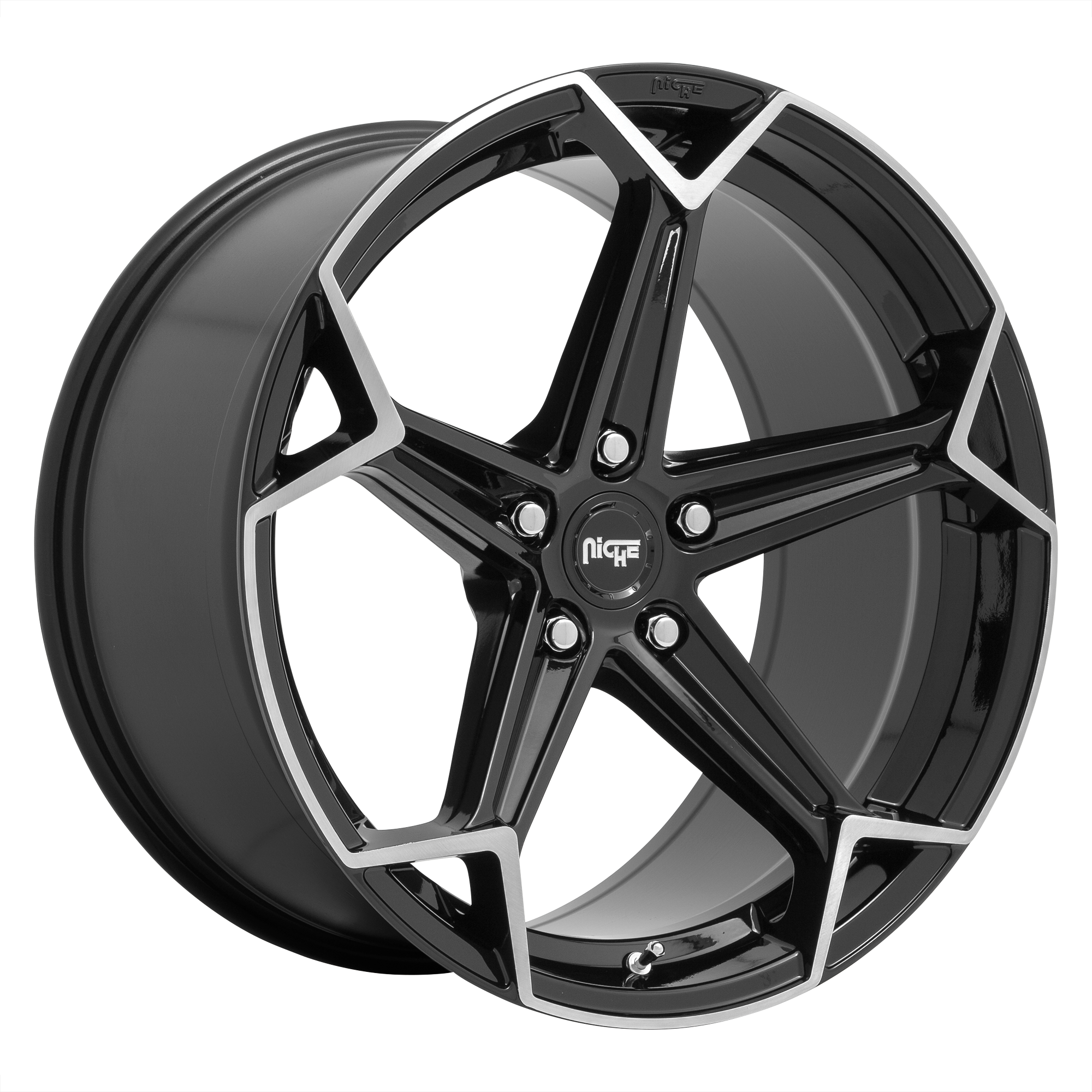 Niche 20"x9" Non-Chrome Gloss Black Brushed Custom Wheel ARSWCWM25920904427