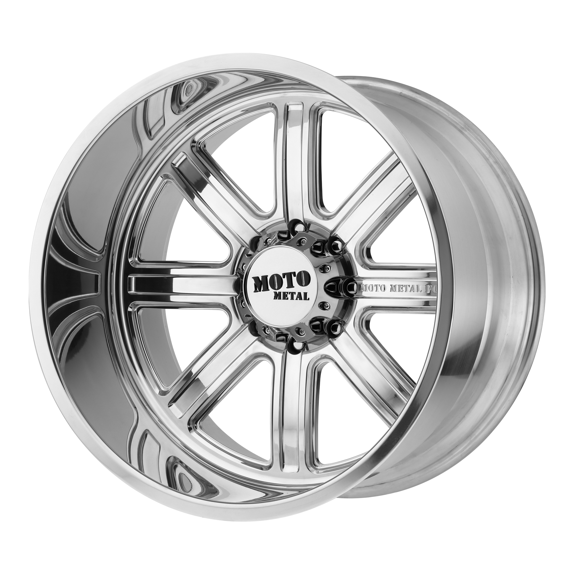 Moto Metal 20"x10" Non-Chrome Polished Custom Wheel ARSWCWMO40221055124N