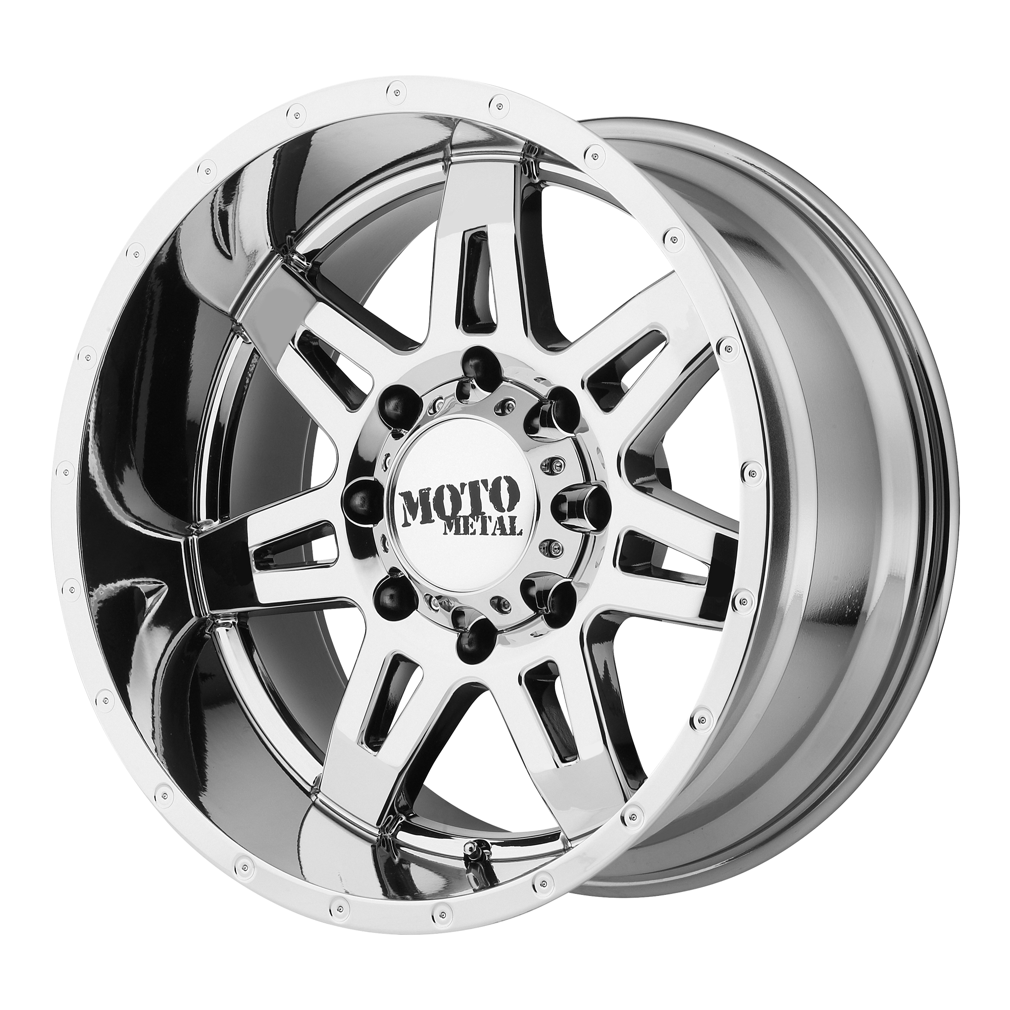 Moto Metal 20"x12" Chrome PVD Custom Wheel ARSWCWMO97521268844N