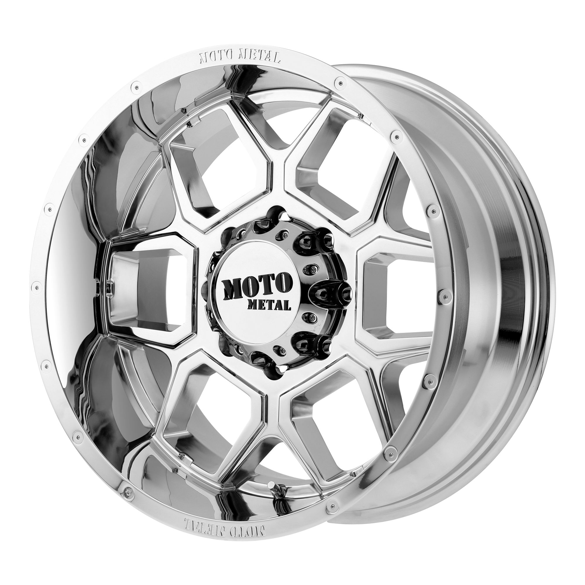 Moto Metal 20"x10" Non-Chrome Chrome Custom Wheel ARSWCWMO98121050224N