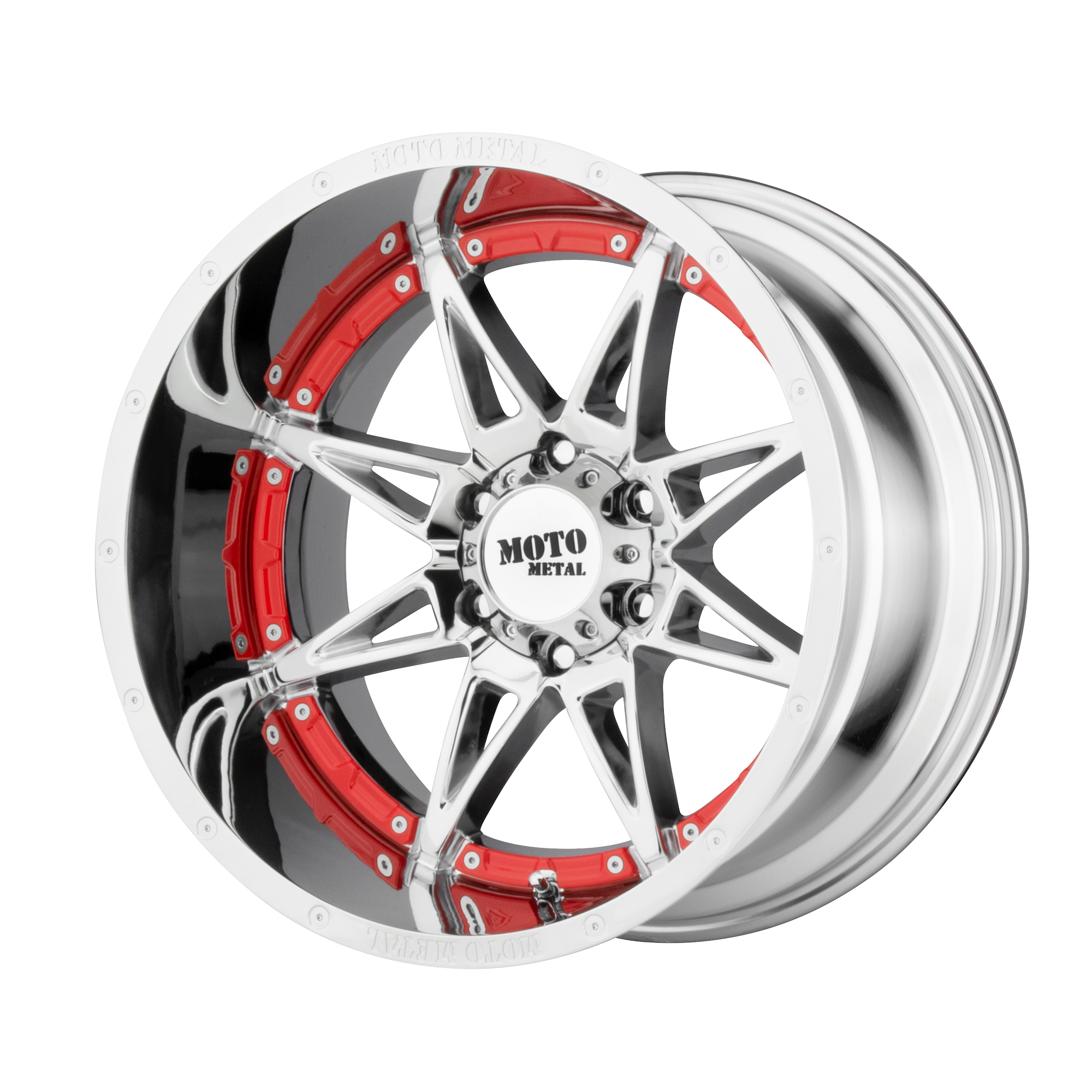 Moto Metal 20"x10" Non-Chrome Chrome Custom Wheel ARSWCWMO99321050218N