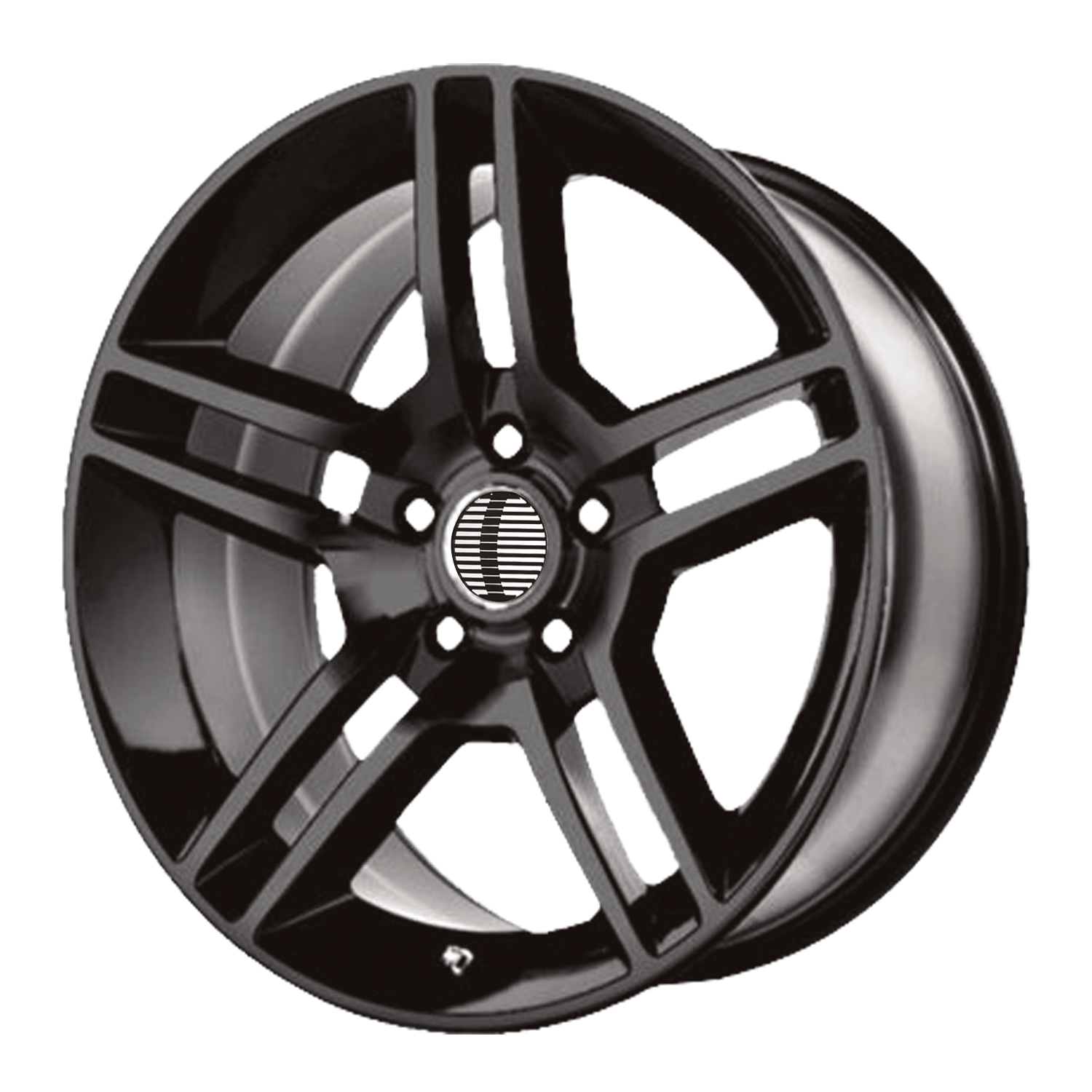 Performance Replicas 18"x10" Non-Chrome Gloss Black Custom Wheel ARSWCW101B816524