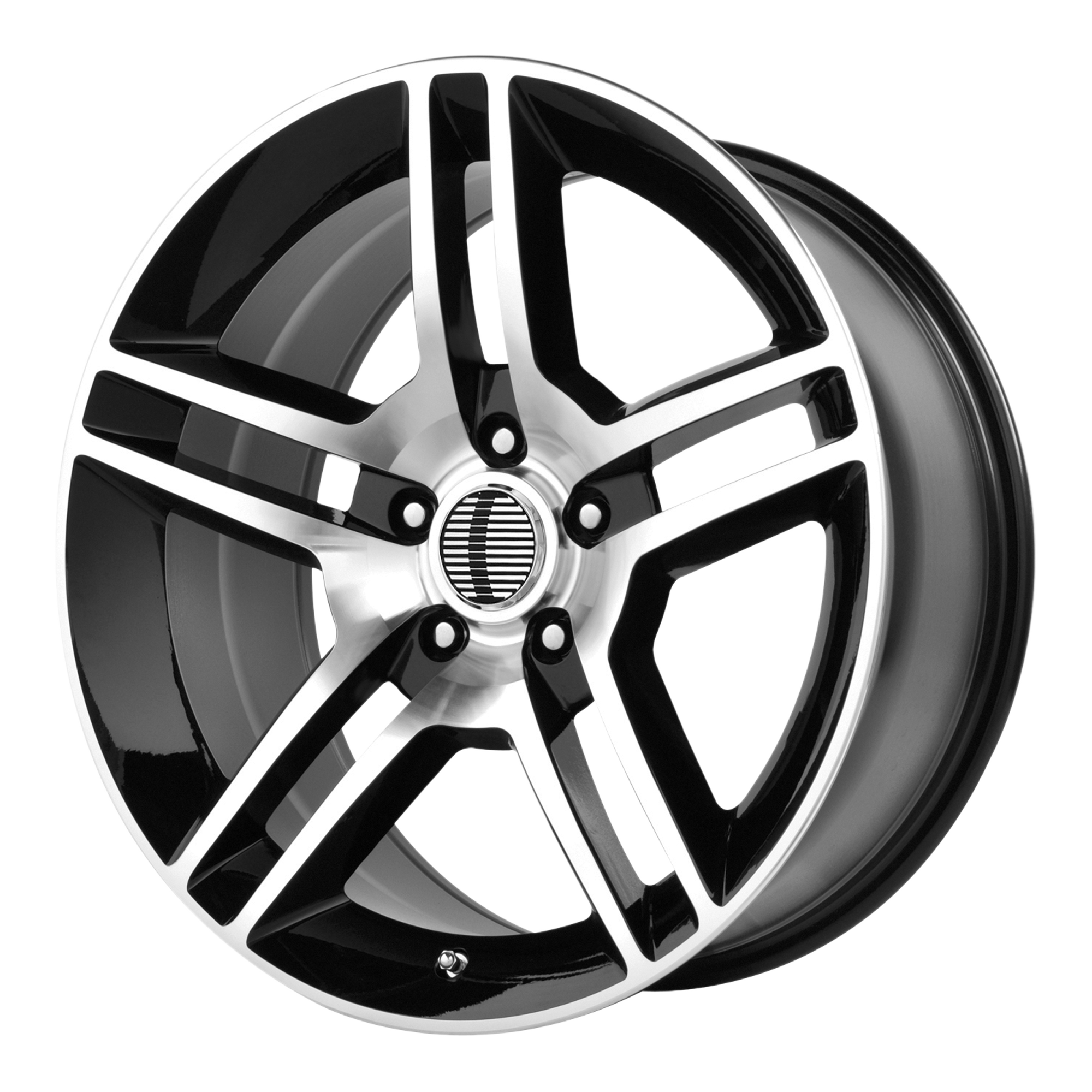 Performance Replicas 18"x10" Non-Chrome Gloss Black Machined Custom Wheel ARSWCW101BM816545