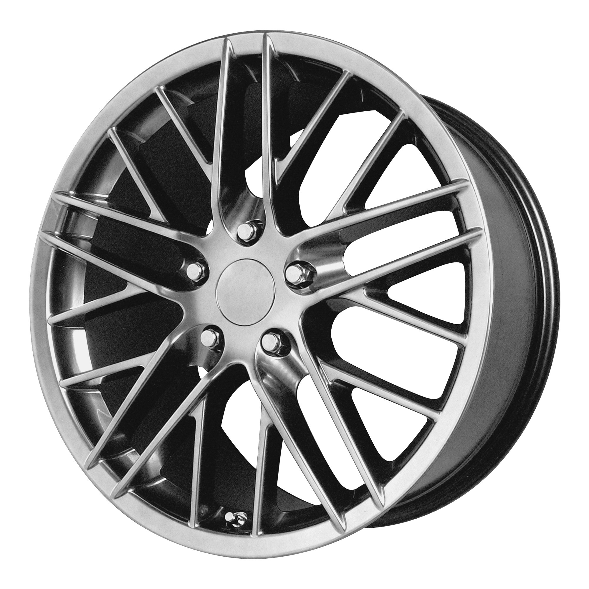 Performance Replicas 19"x10" Non-Chrome Hyper Silver Dark Custom Wheel ARSWCW121H916156