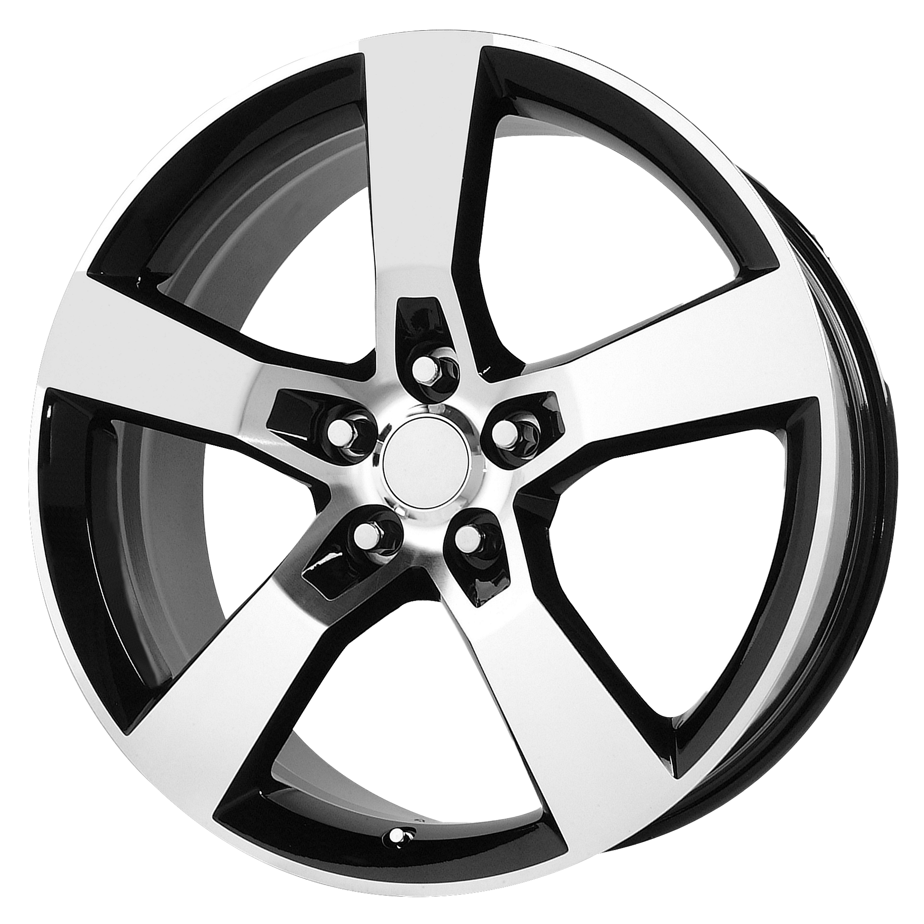 Performance Replicas 20"x8" Non-Chrome Gloss Black Machined Custom Wheel ARSWCW125B281235