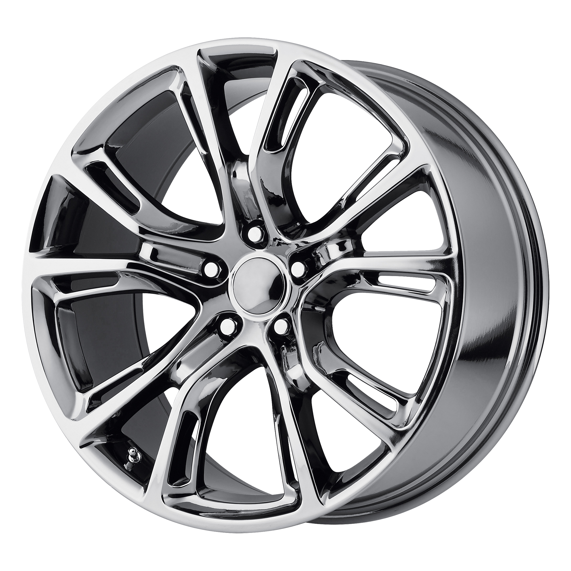 Performance Replicas 20"x10" Chrome Black Chrome Custom Wheel ARSWCW137BC217350