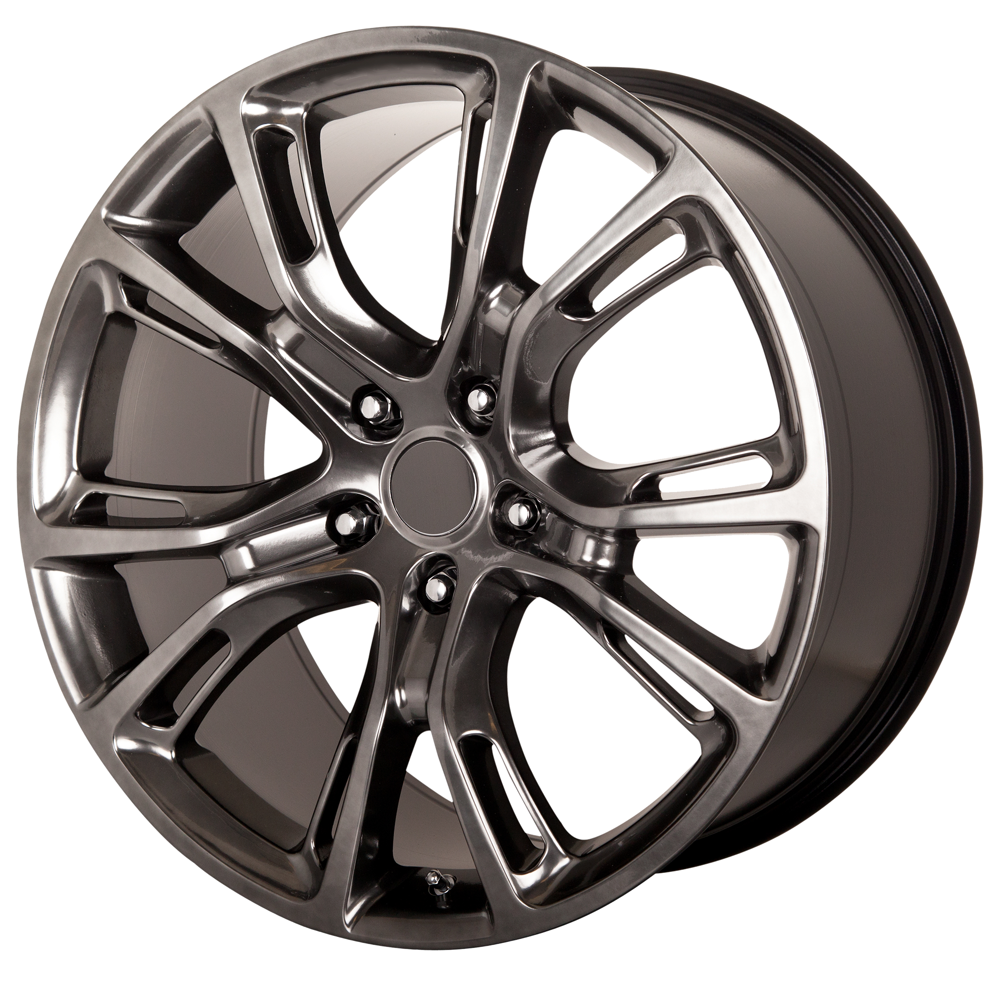 Performance Replicas 20"x10" Non-Chrome Hyper Silver Dark Custom Wheel ARSWCW137H217350