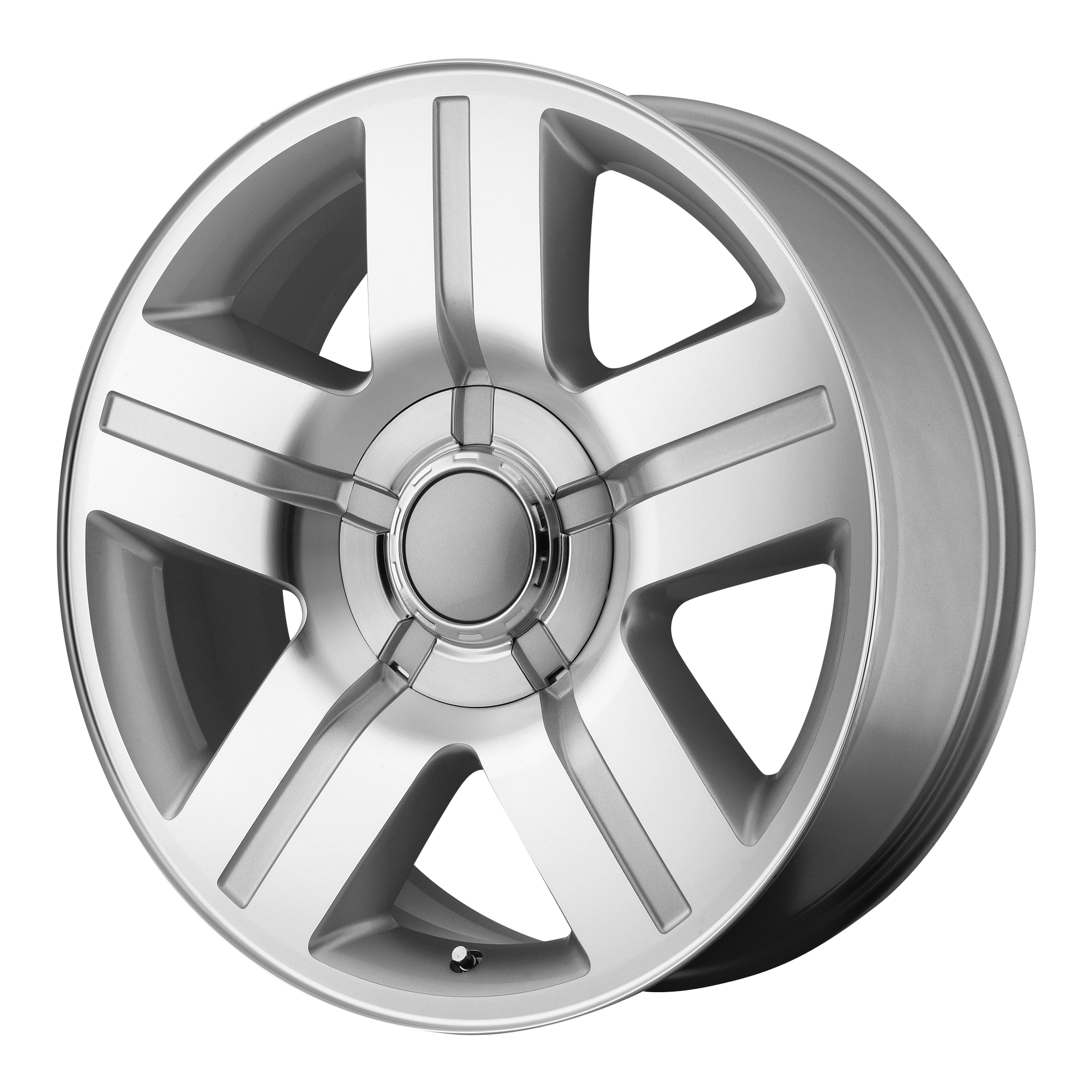 Performance Replicas 22"x9" Non-Chrome Silver Machined Custom Wheel ARSWCW147S229060