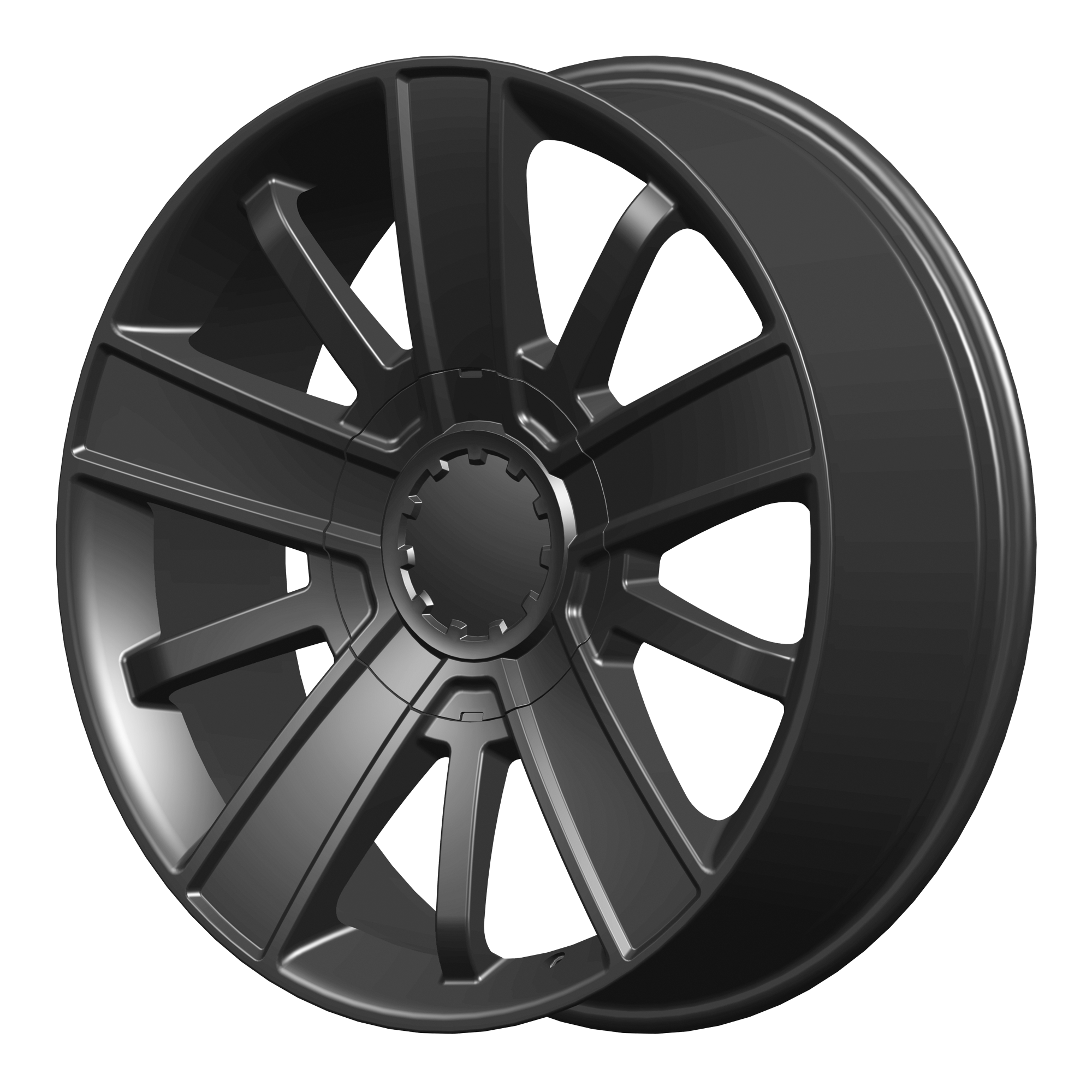 Performance Replicas 20"x9" Non-Chrome Satin Black Custom Wheel ARSWCW153SB295827