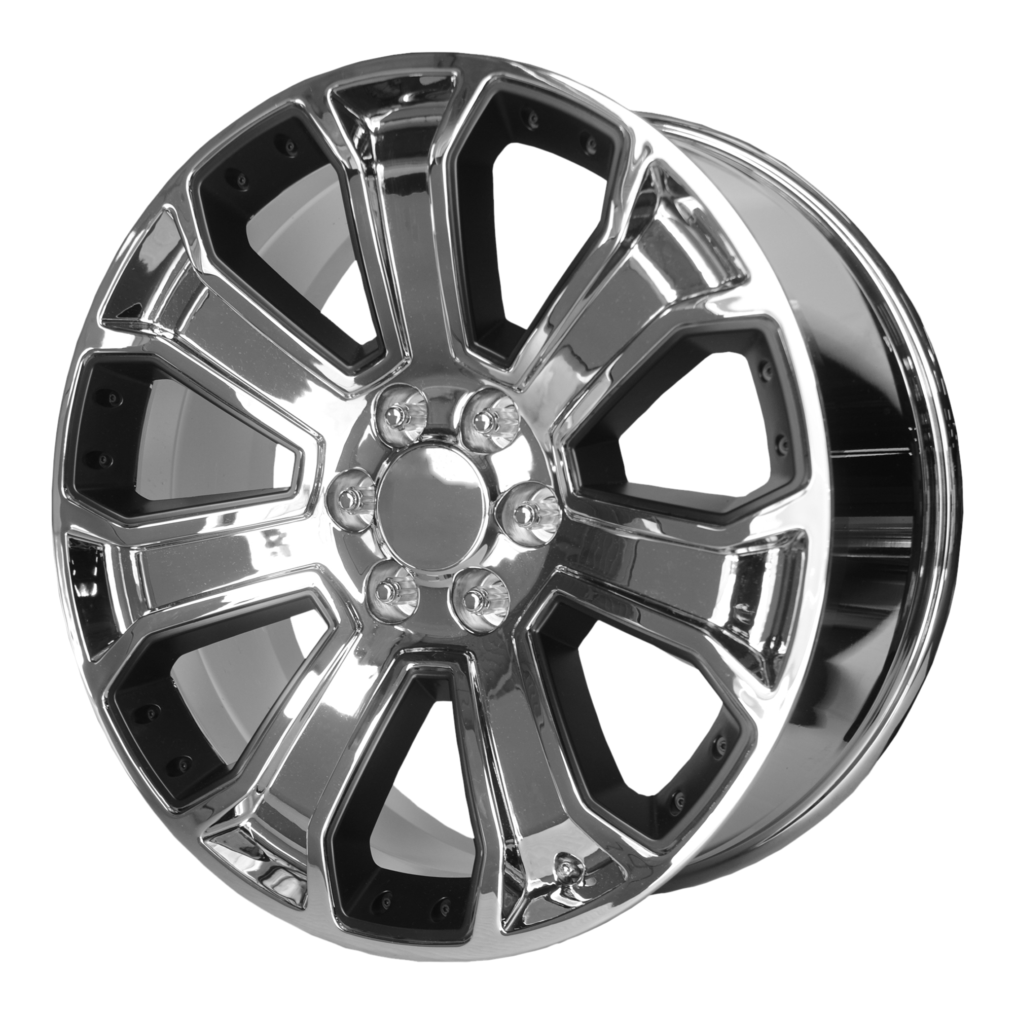 Performance Replicas 22"x9" Non-Chrome Chrome With Matte Black Accents Custom Wheel ARSWCW162CM2295824