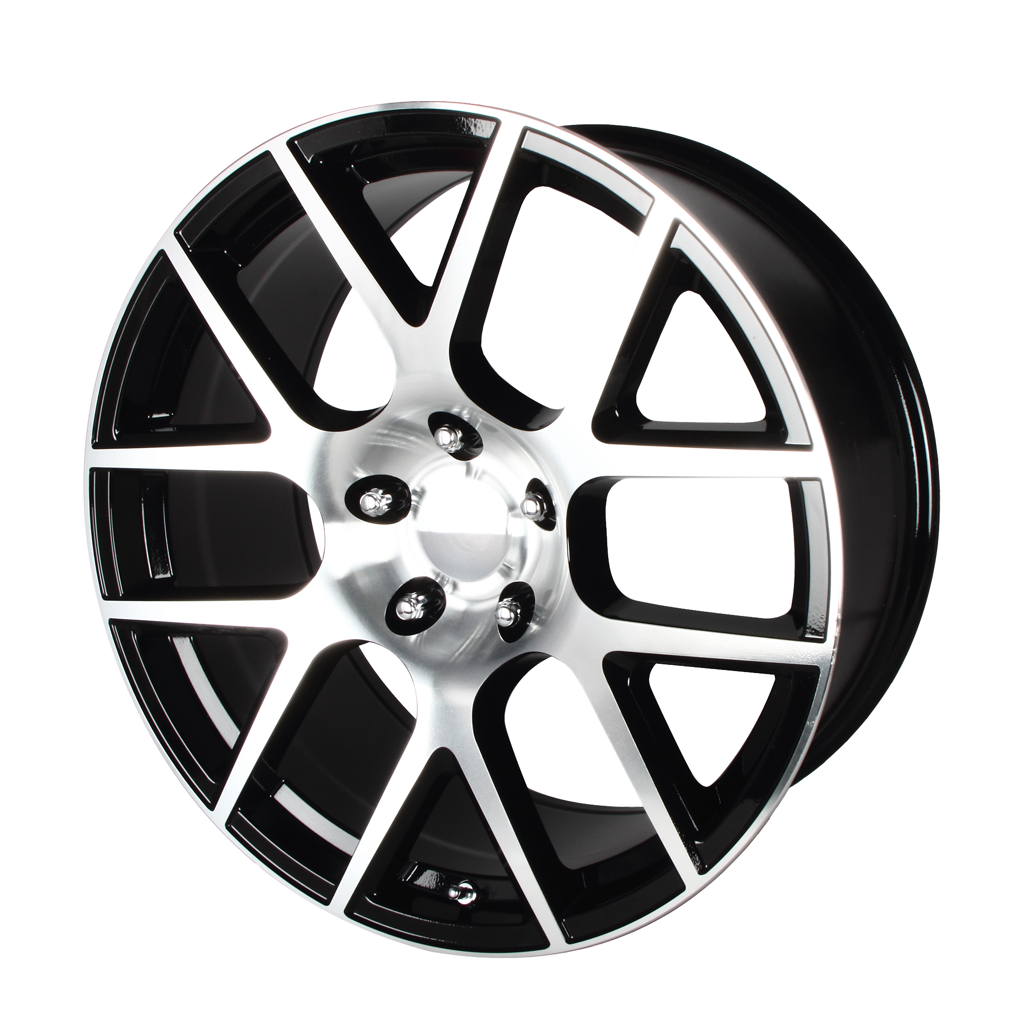 Performance Replicas 20"x9" Non-Chrome Gloss Black Machined Custom Wheel ARSWCW163BM299020