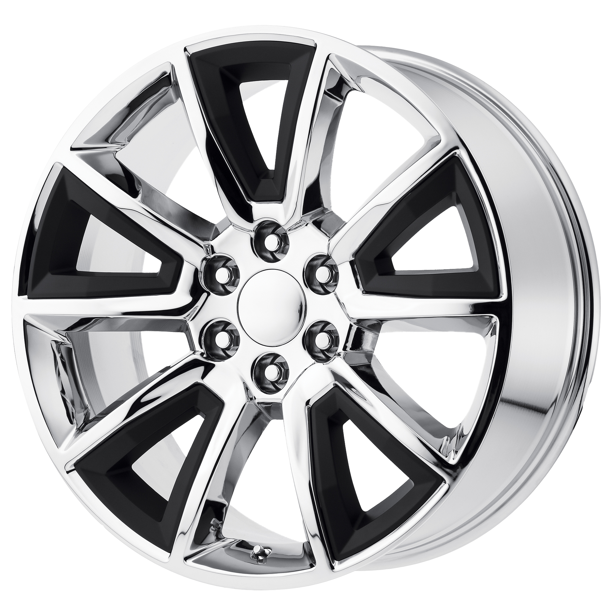 Performance Replicas 22"x9" Non-Chrome Chrome With Matte Black Accents Custom Wheel ARSWCW168CM2295824