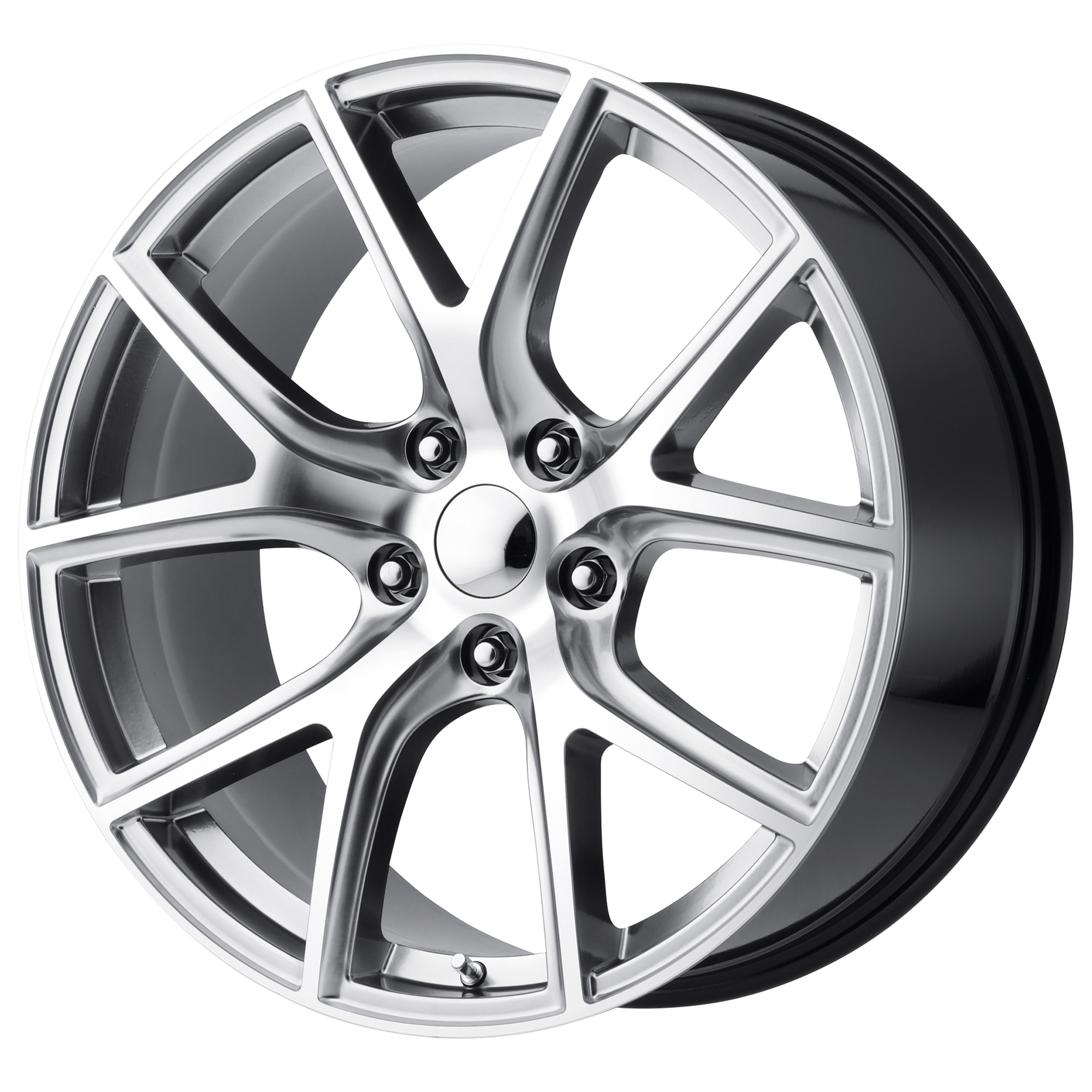 Performance Replicas 20"x10" Non-Chrome Hyper Silver Machined Custom Wheel ARSWCW181HM217350