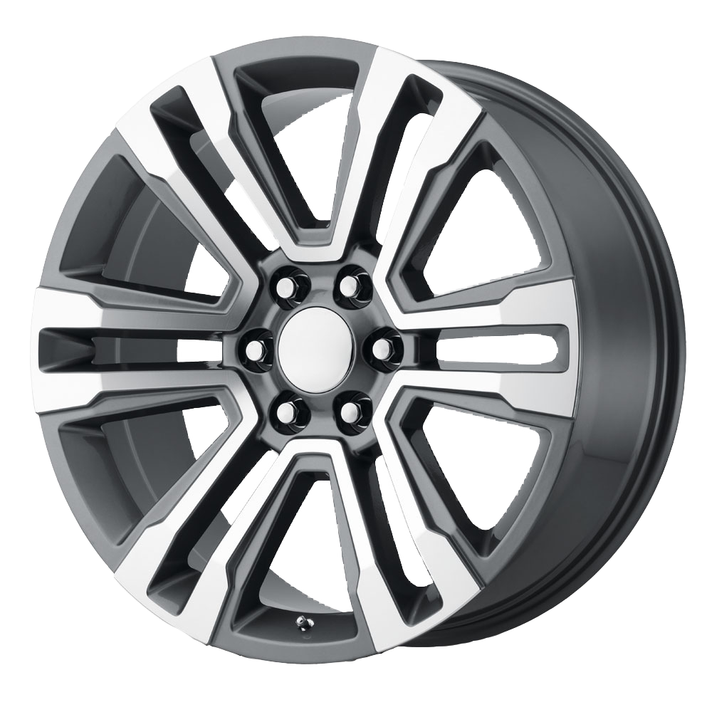 Performance Replicas 22"x9" Non-Chrome Gunmetal Machined Custom Wheel ARSWCW182GM2295824