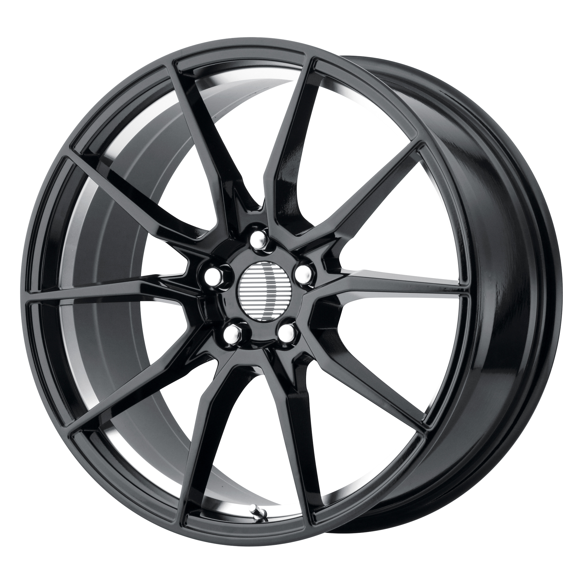 Performance Replicas 17"x9" Non-Chrome Gloss Black Machined Custom Wheel ARSWCW193MS796524